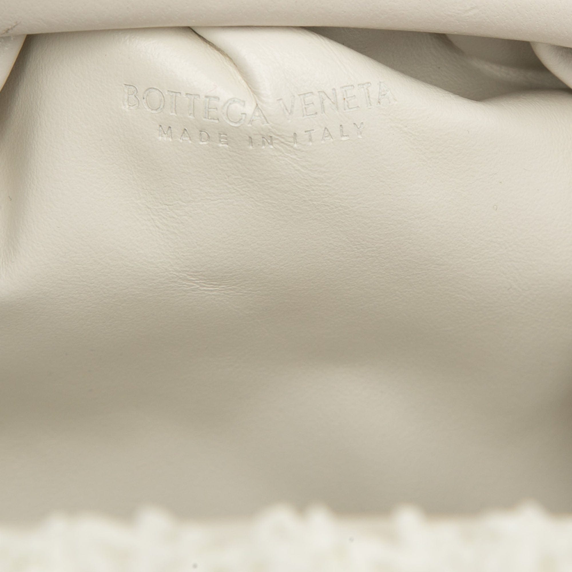 Bottega Veneta Boucle Raffia The Mini Pouch Crossbody
