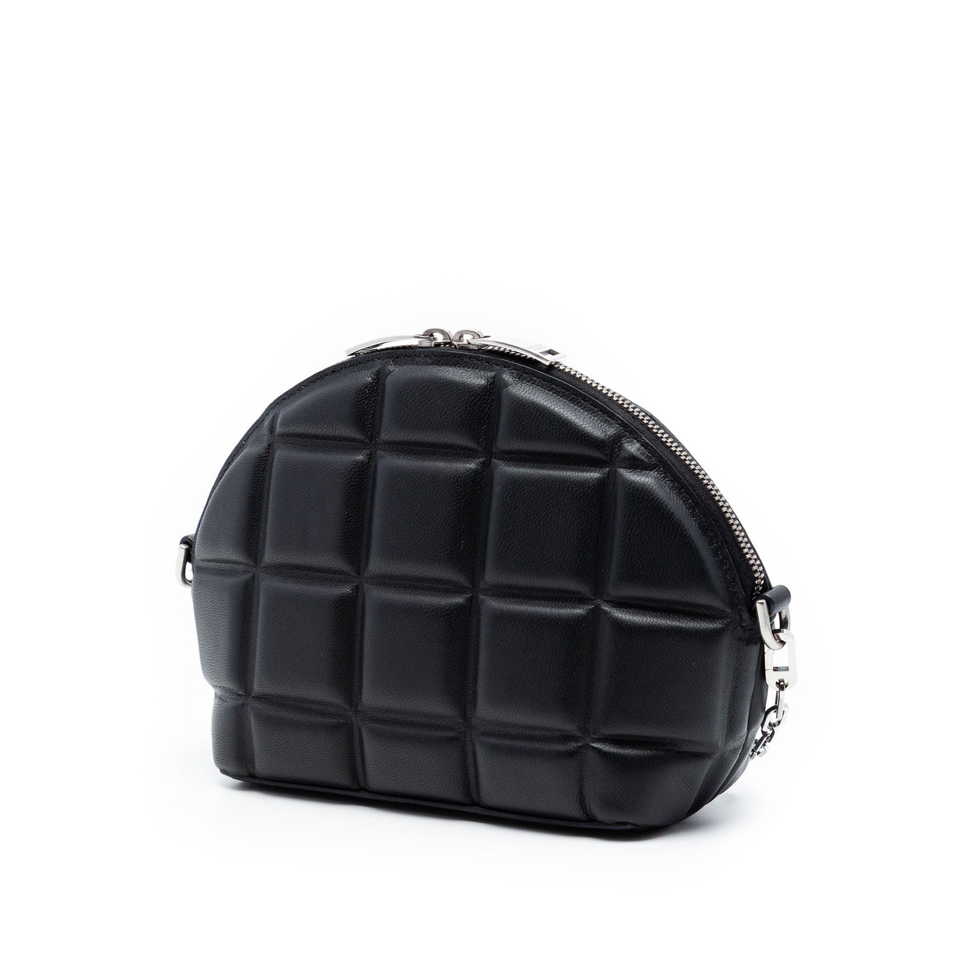 Bottega Veneta Mini Padded Nappa Half Moon Chain Crossbody
