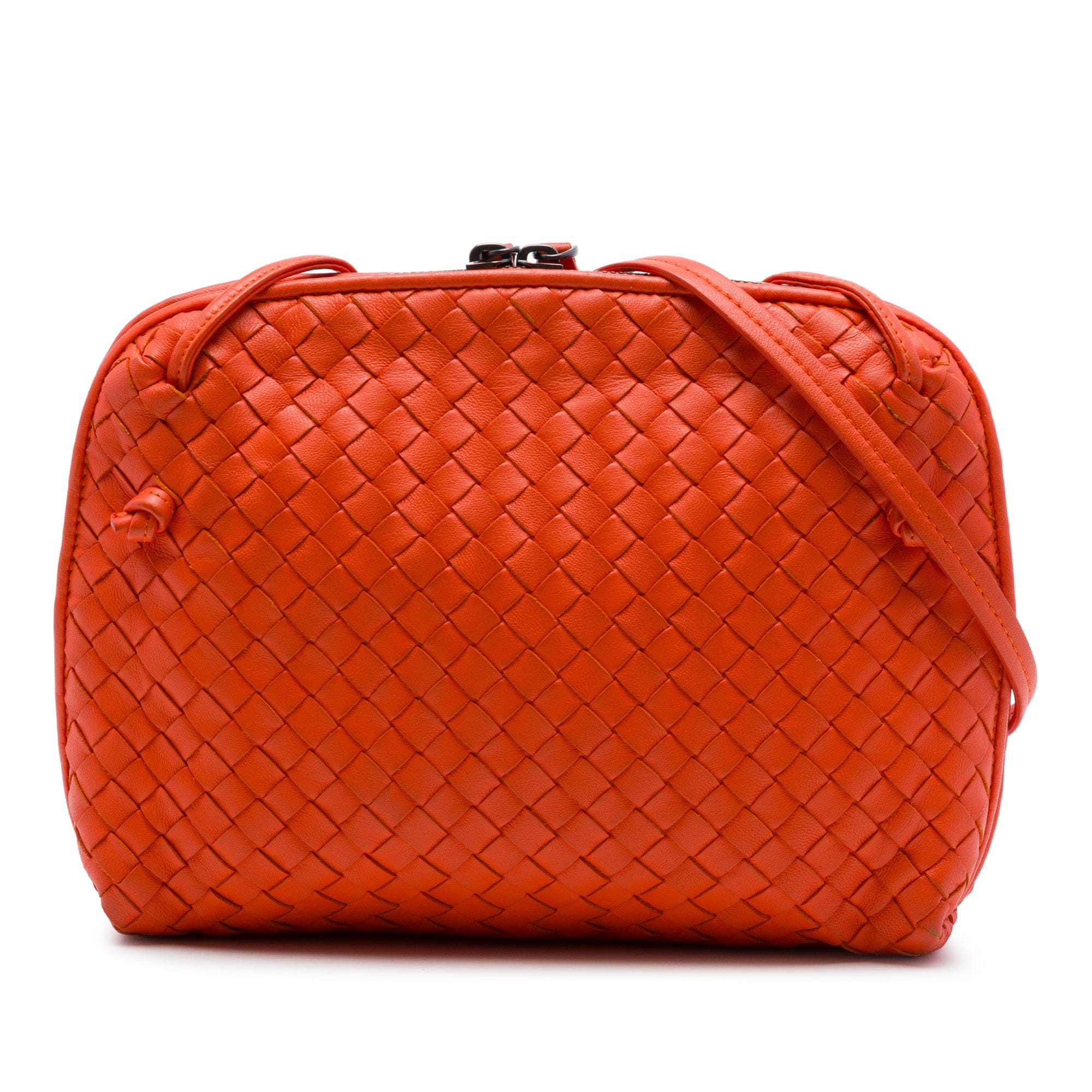 Bottega Veneta Nappa Intrecciato Nodini Crossbody