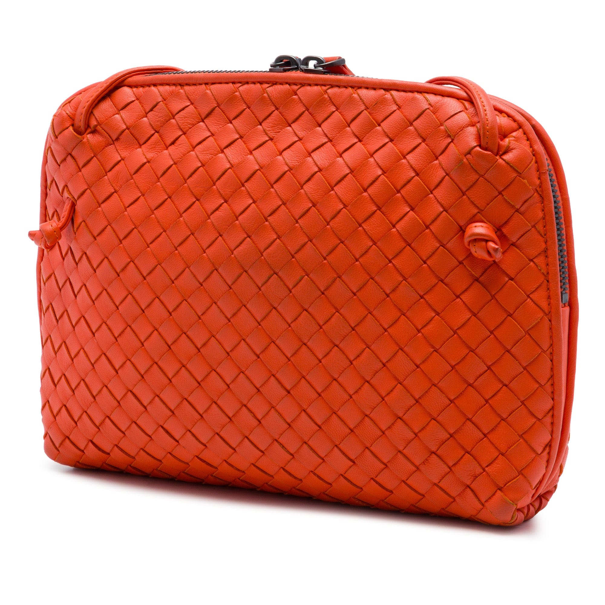 Bottega Veneta Nappa Intrecciato Nodini Crossbody