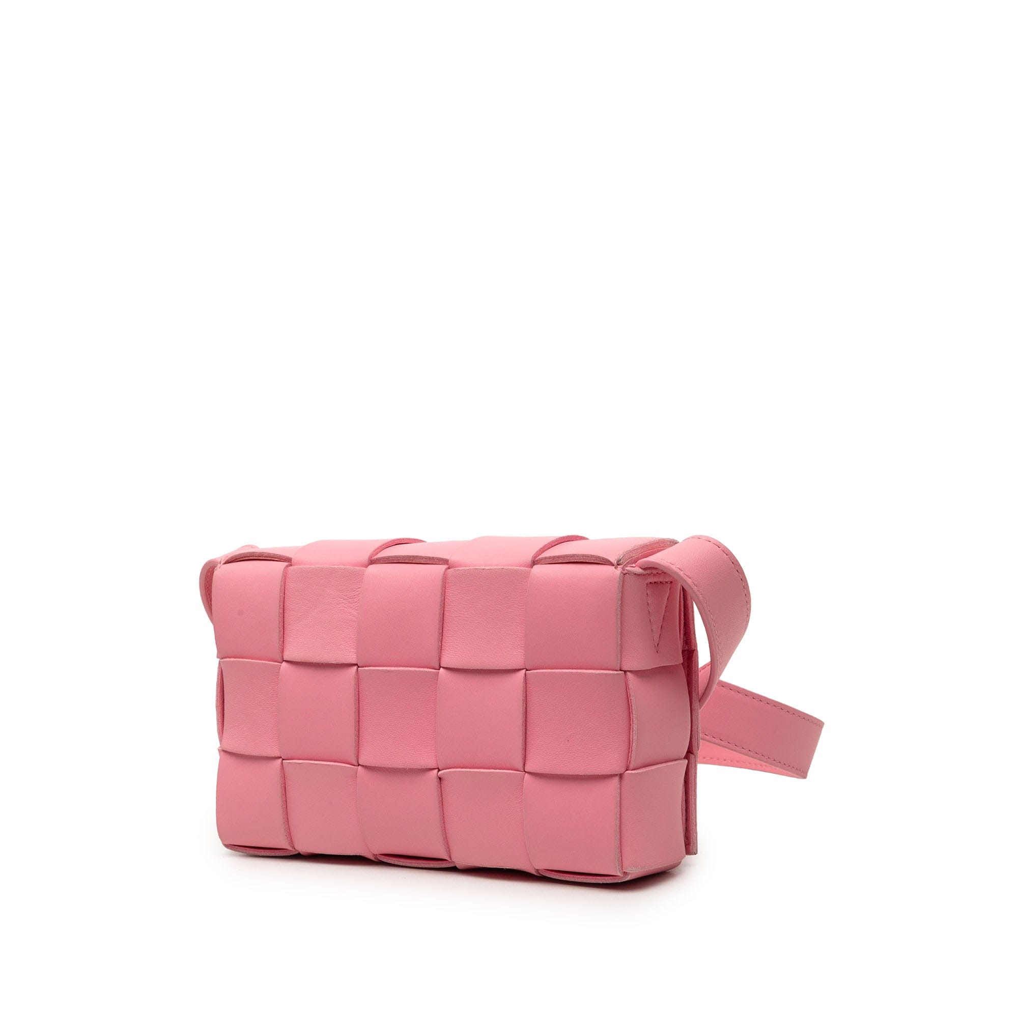 Bottega Veneta Small Nappa Intrecciato Cassette Crossbody