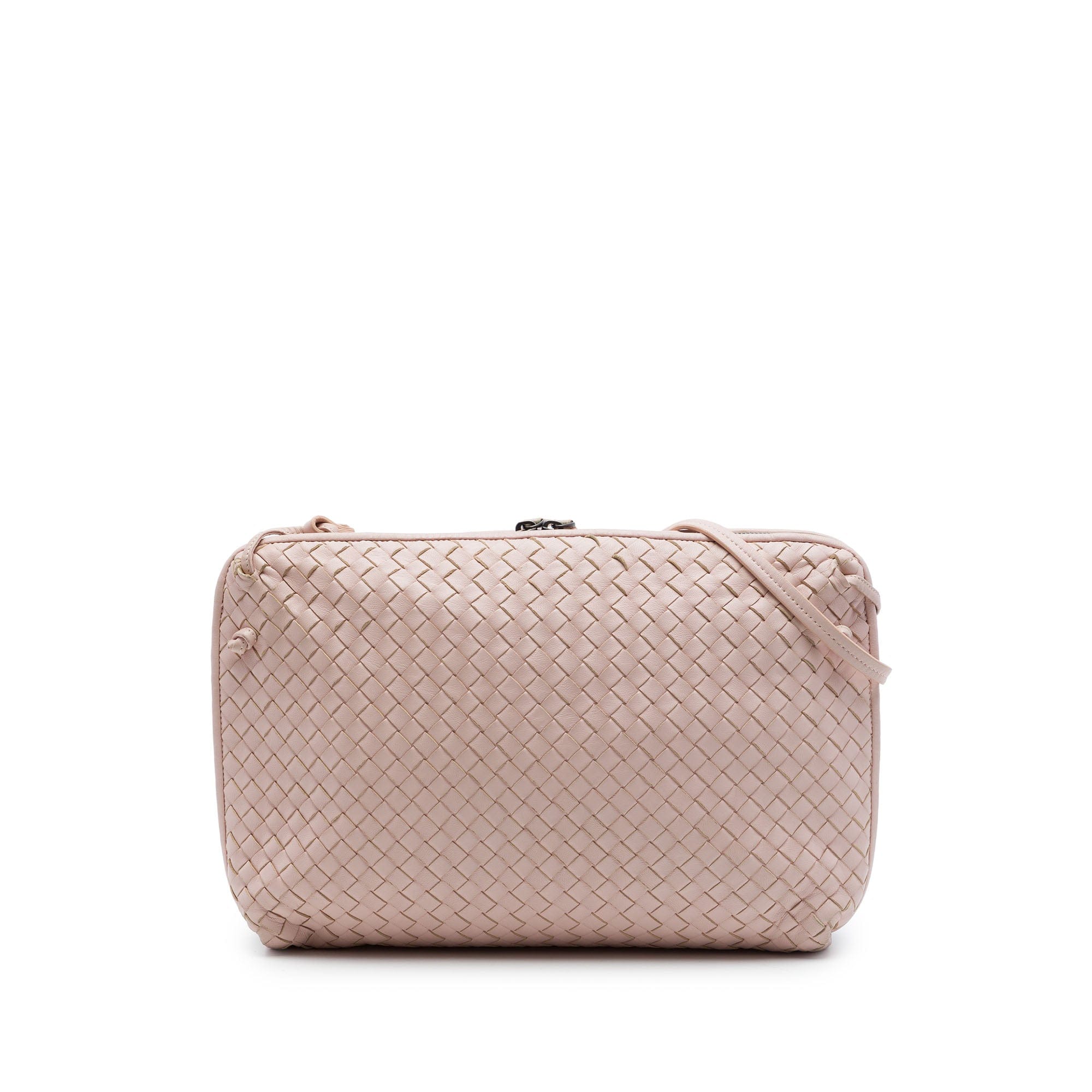 Bottega Veneta Large Nappa Intrecciato Nodini Crossbody