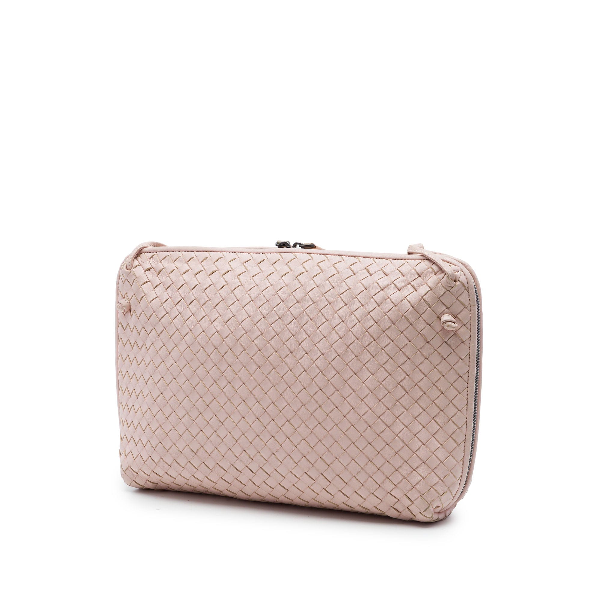 Bottega Veneta Large Nappa Intrecciato Nodini Crossbody
