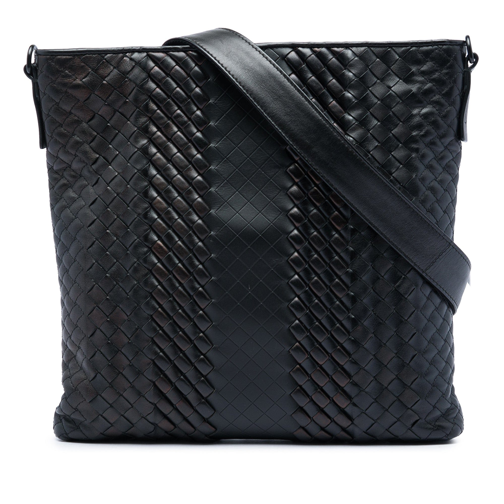 Bottega Veneta Leather Intreccio Imperatore Crossbody