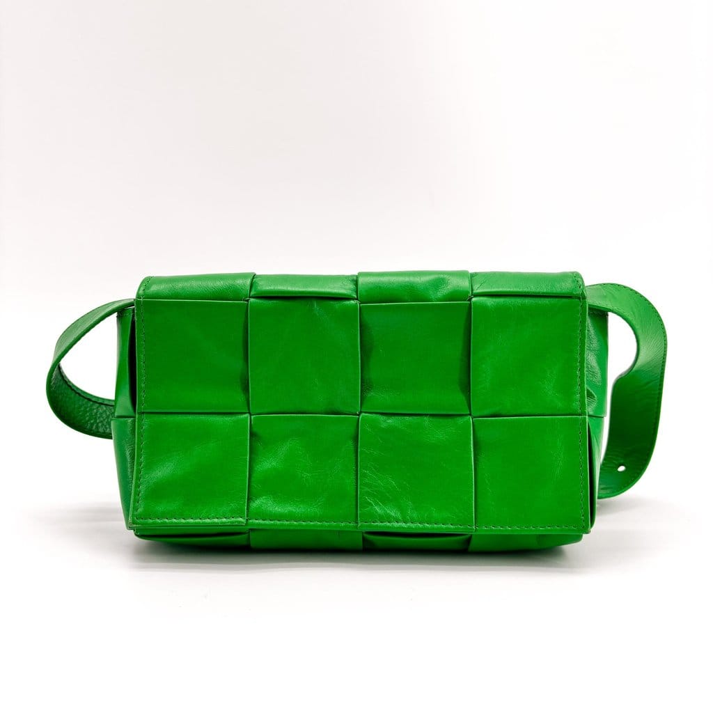 Bottega Veneta Cassette Shoulder Bag Parakeet