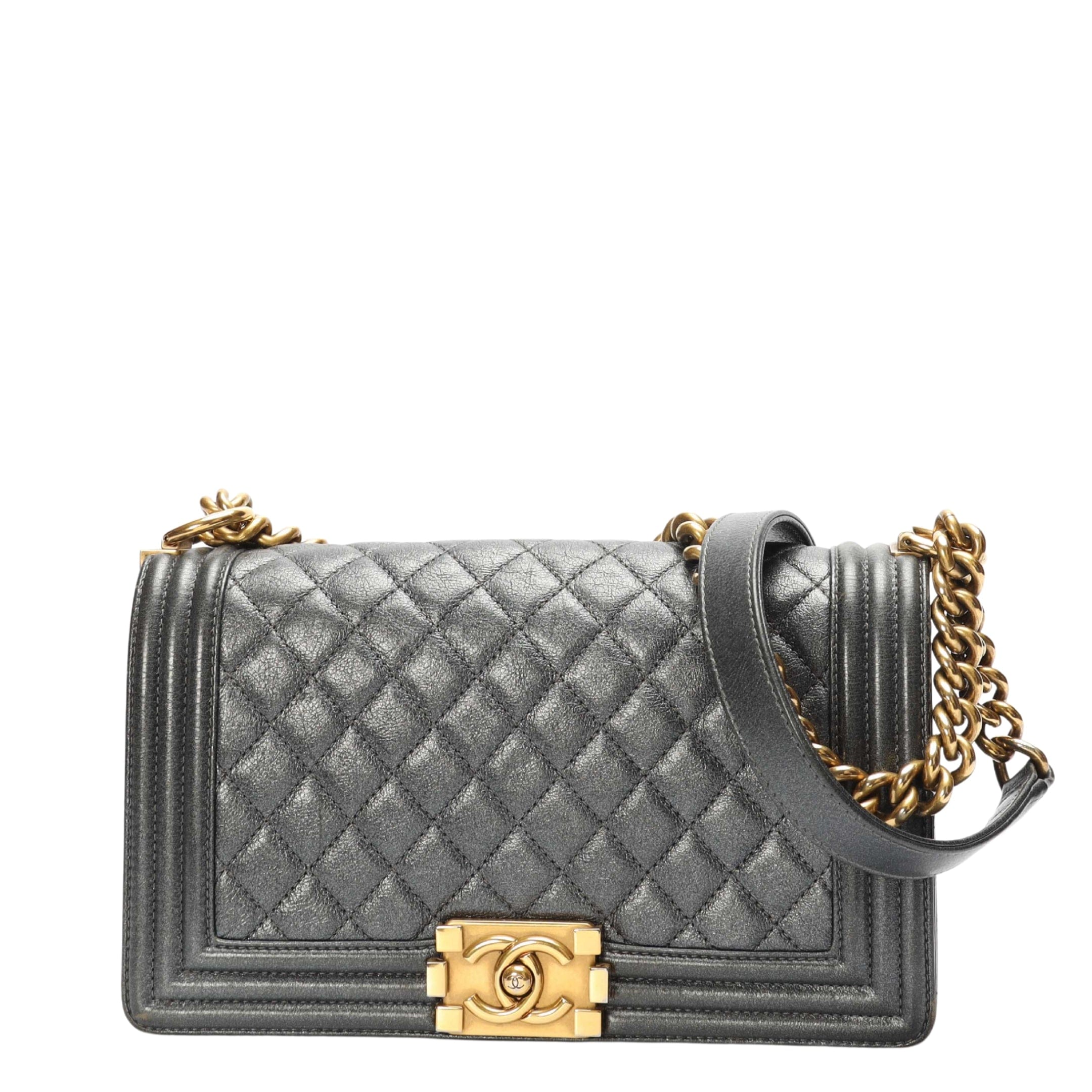 Chanel Quilted Boy Flap Bag