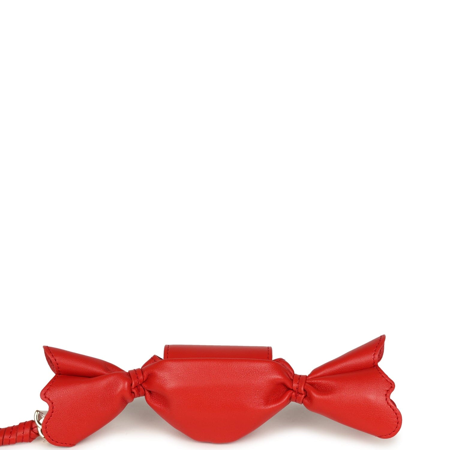 Chanel Mini Candy Bag Charm Red Lambskin Gold Hardware