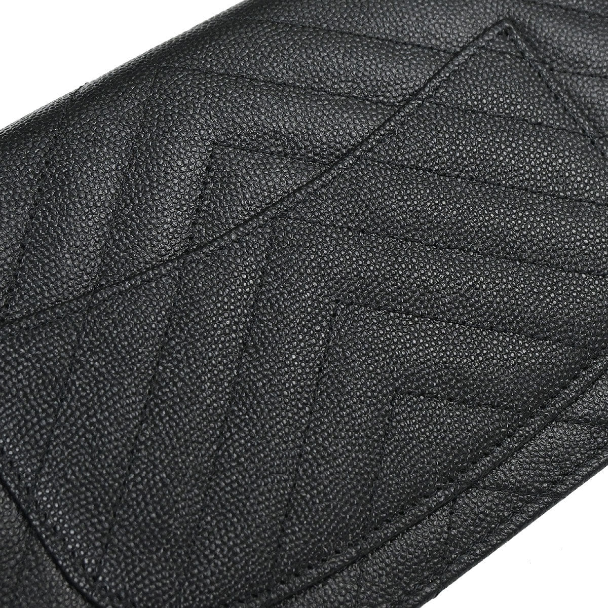 Chanel 2018 Black Caviar Skin Classic WOC Wallet on Chain Bag
