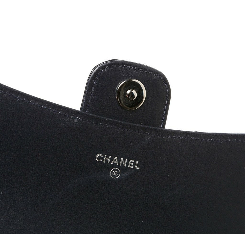 Chanel Pochette Bag Navy Blue