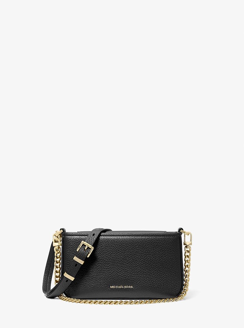 Michael Kors Petite pochette convertible Bryant en cuir grainé
