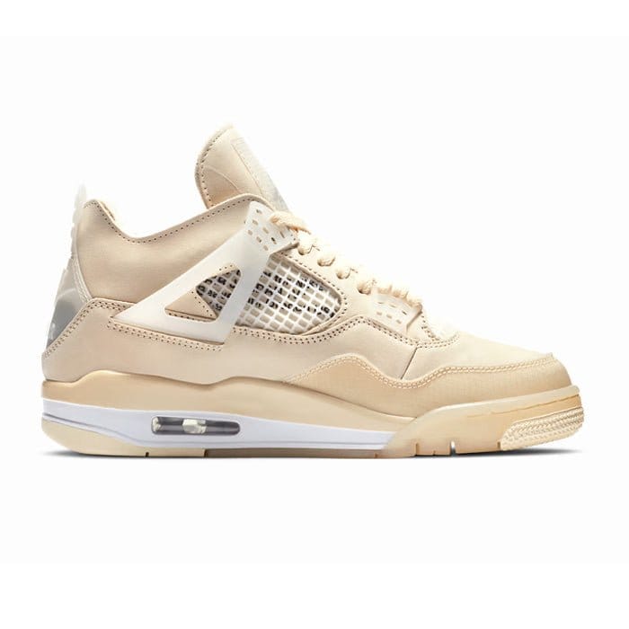 Off - White x Air Jordan 4 Retro SP Sail