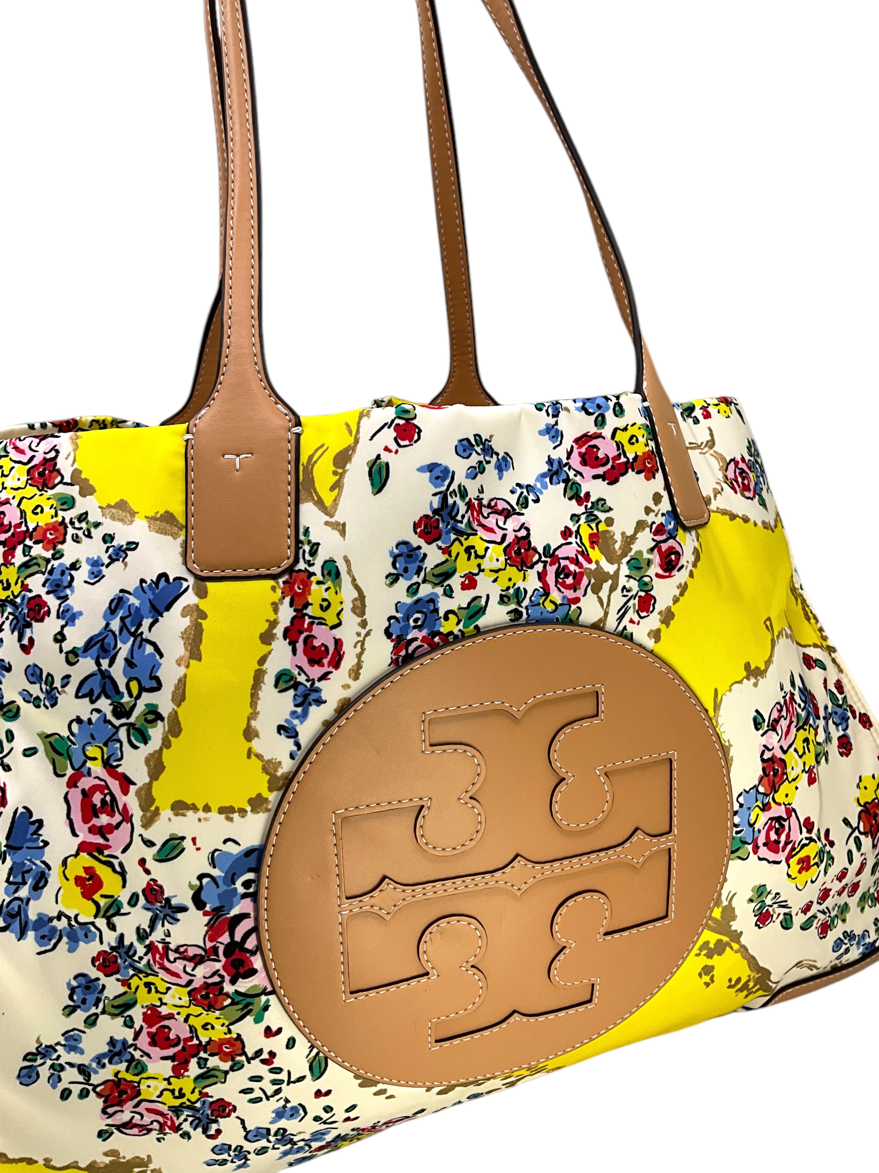 TORY BURCH Ella Large Floral Tote