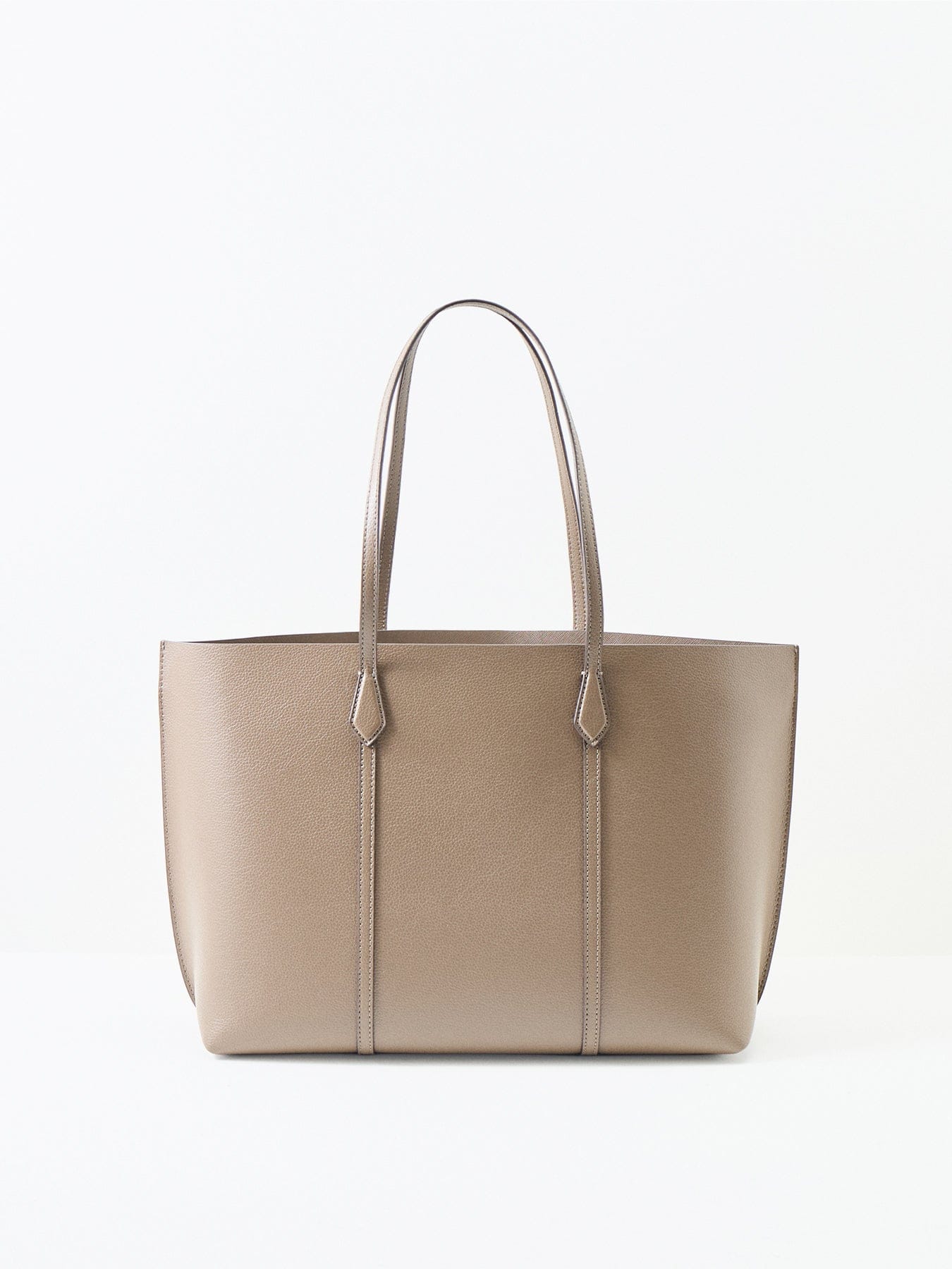Tory Burch Perry Tote Bag Taupe