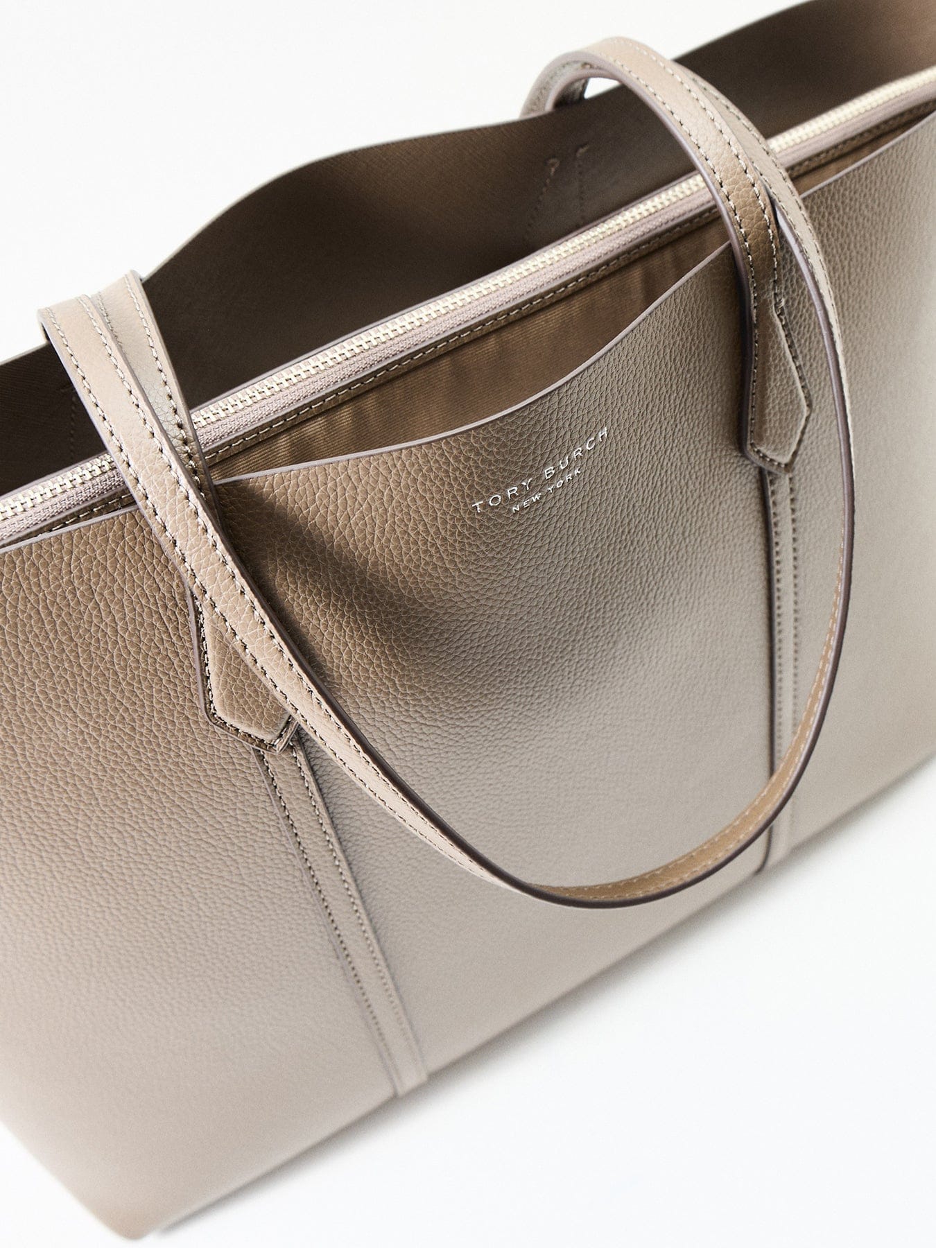 Tory Burch Perry Tote Bag Taupe