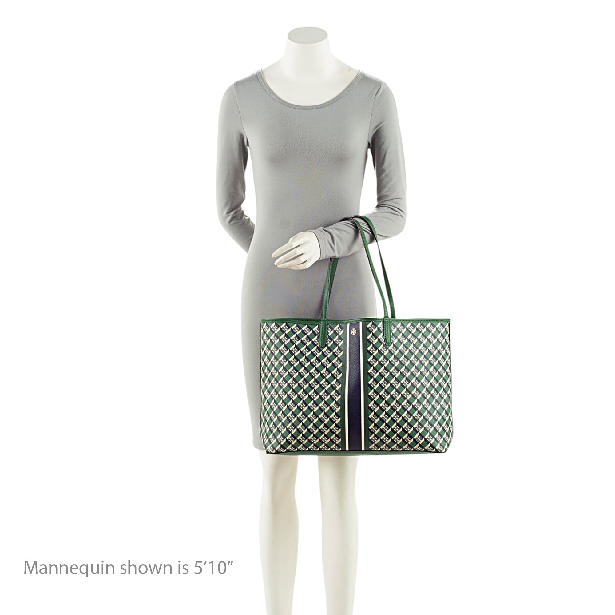 Tory Burch Coated Canvas Geo Tote