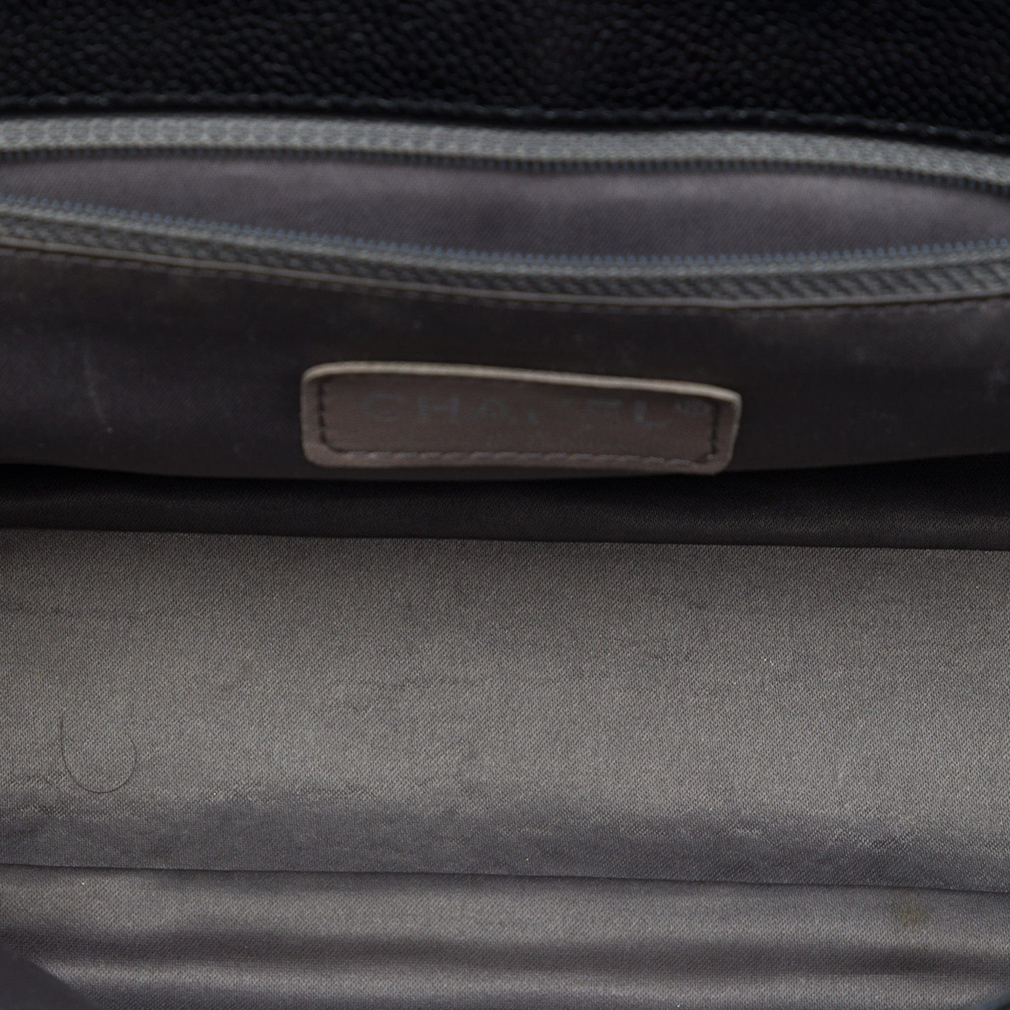 Chanel Caviar Pocket In The City Single Flap