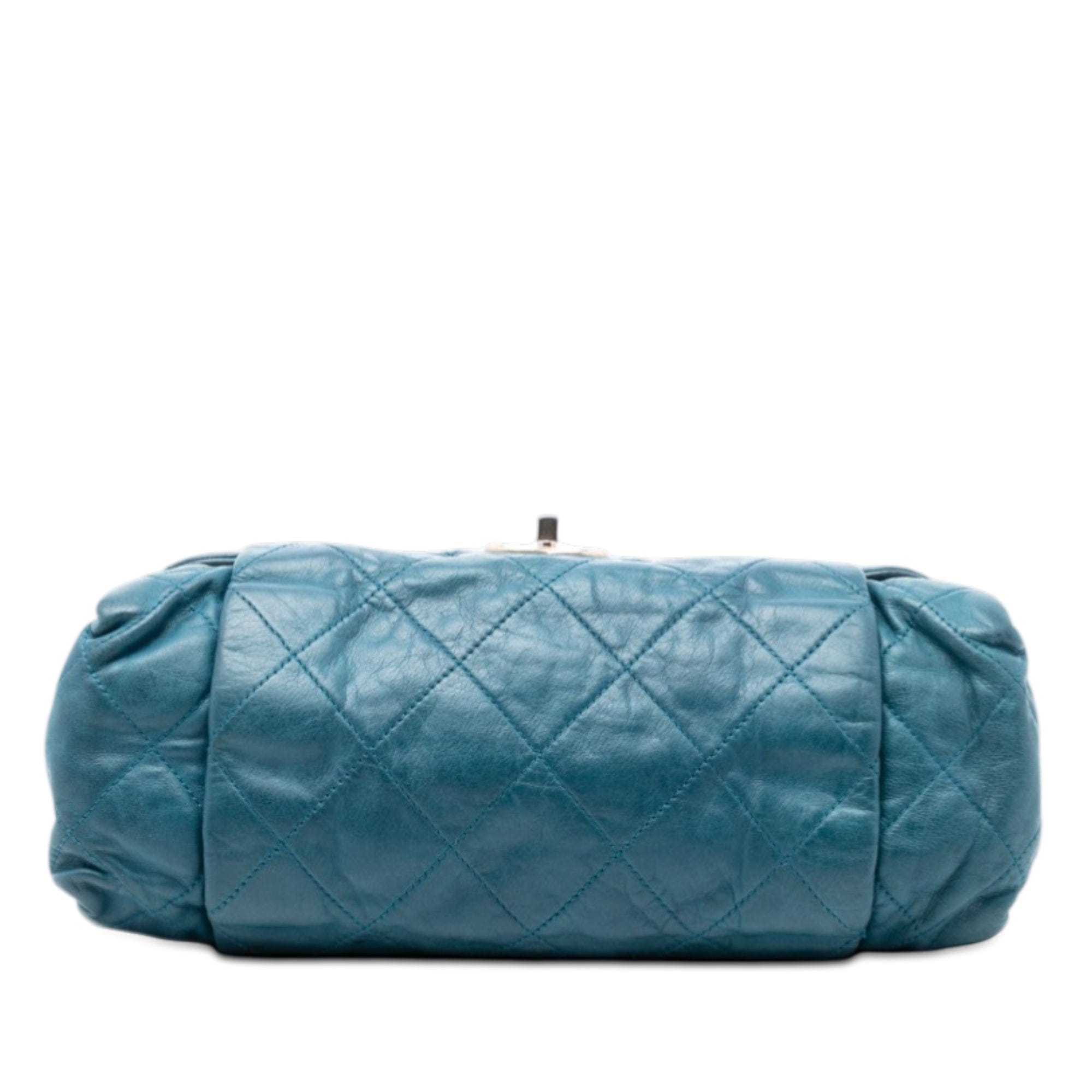 Chanel Large Quilted Iridescent Calfskin Chic Quilt Flap