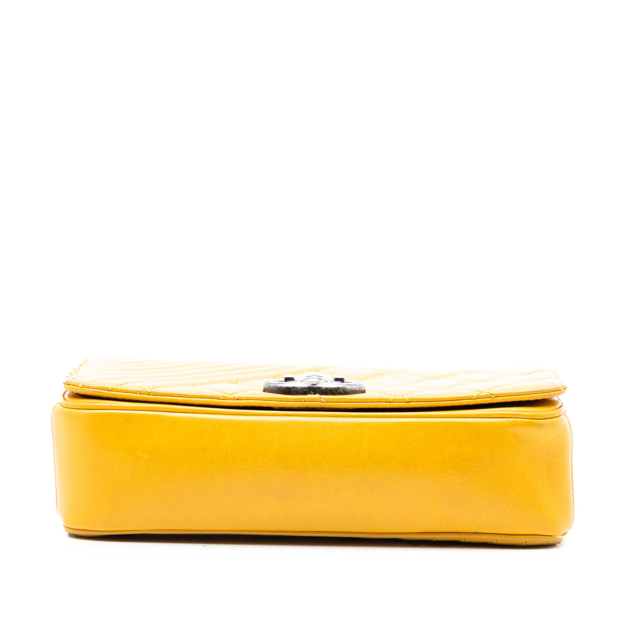 Chanel Small Glazed Calfskin Coco Boy Flap