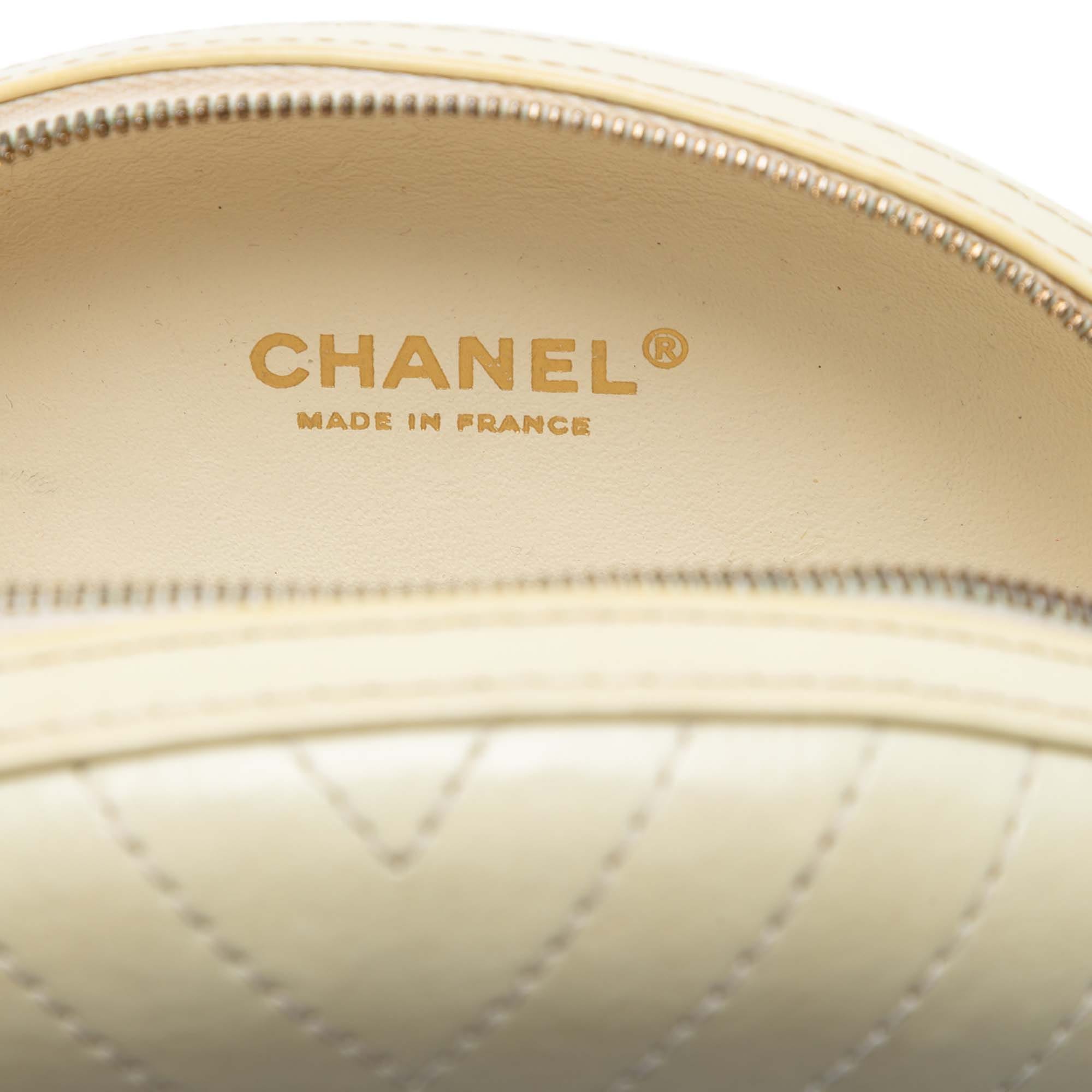 Chanel Chevron Stitched Calfskin La Pausa Evening Bag