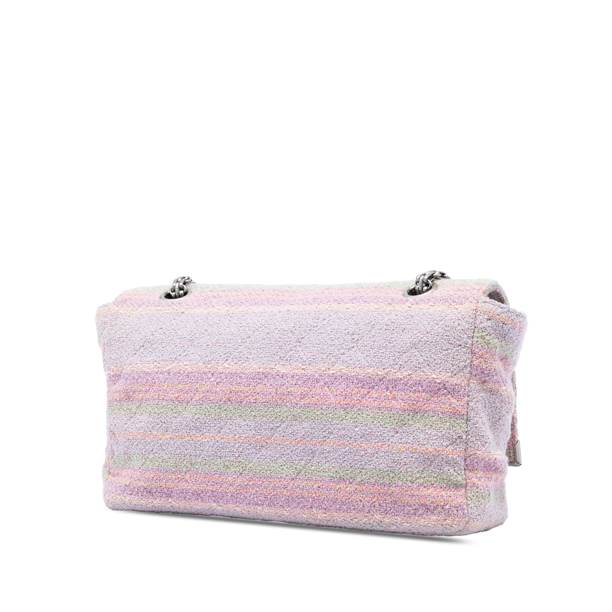 Chanel Quilted Tweed Reissue 2.55 Single Flap 225
