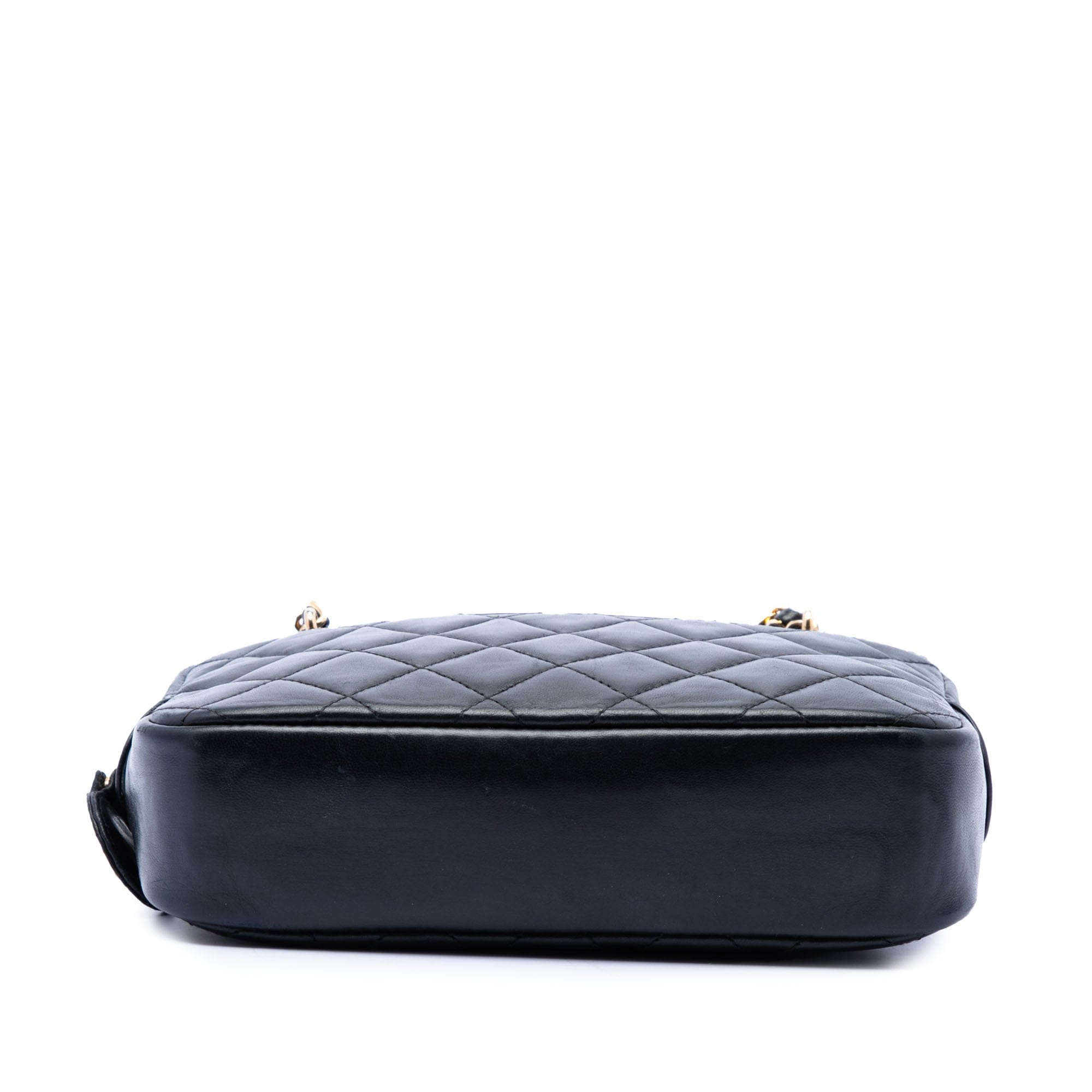 Chanel Mini CC Quilted Lambskin Pocket Chain Camera Bag