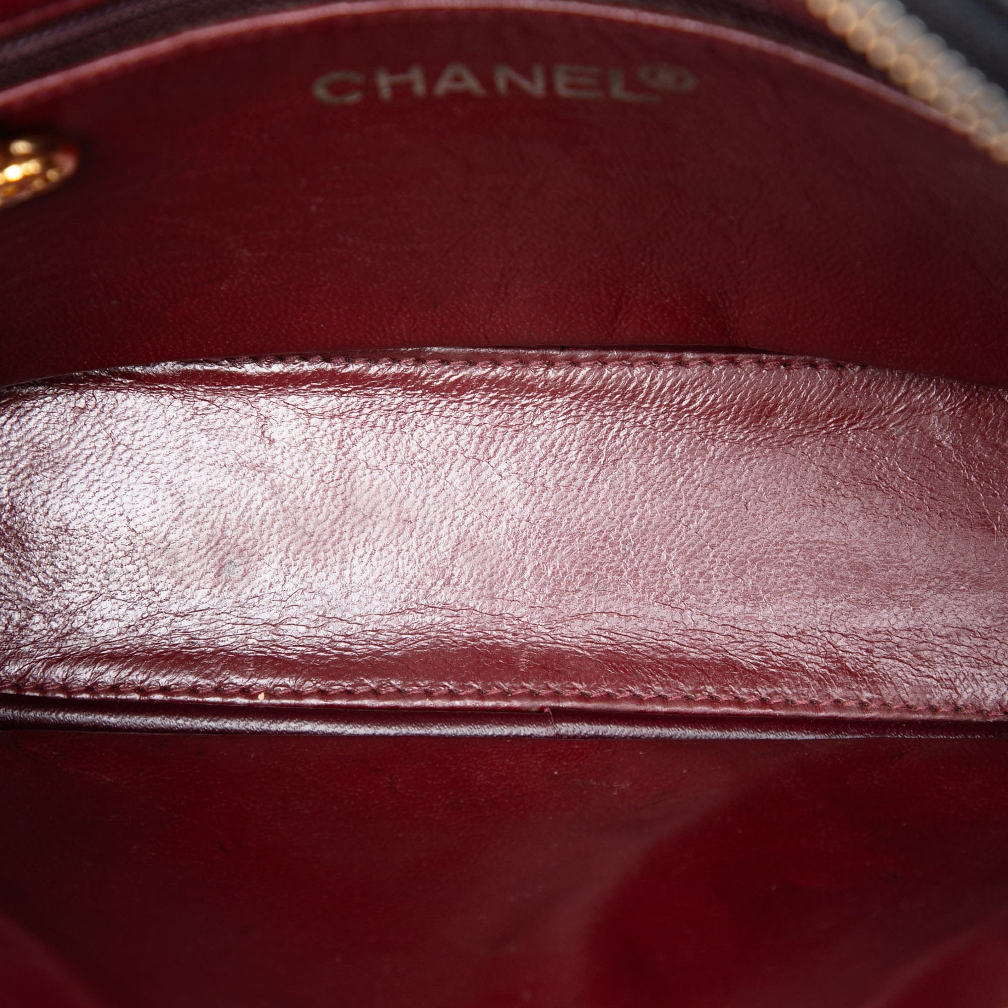 Chanel Mini CC Quilted Lambskin Pocket Chain Camera Bag
