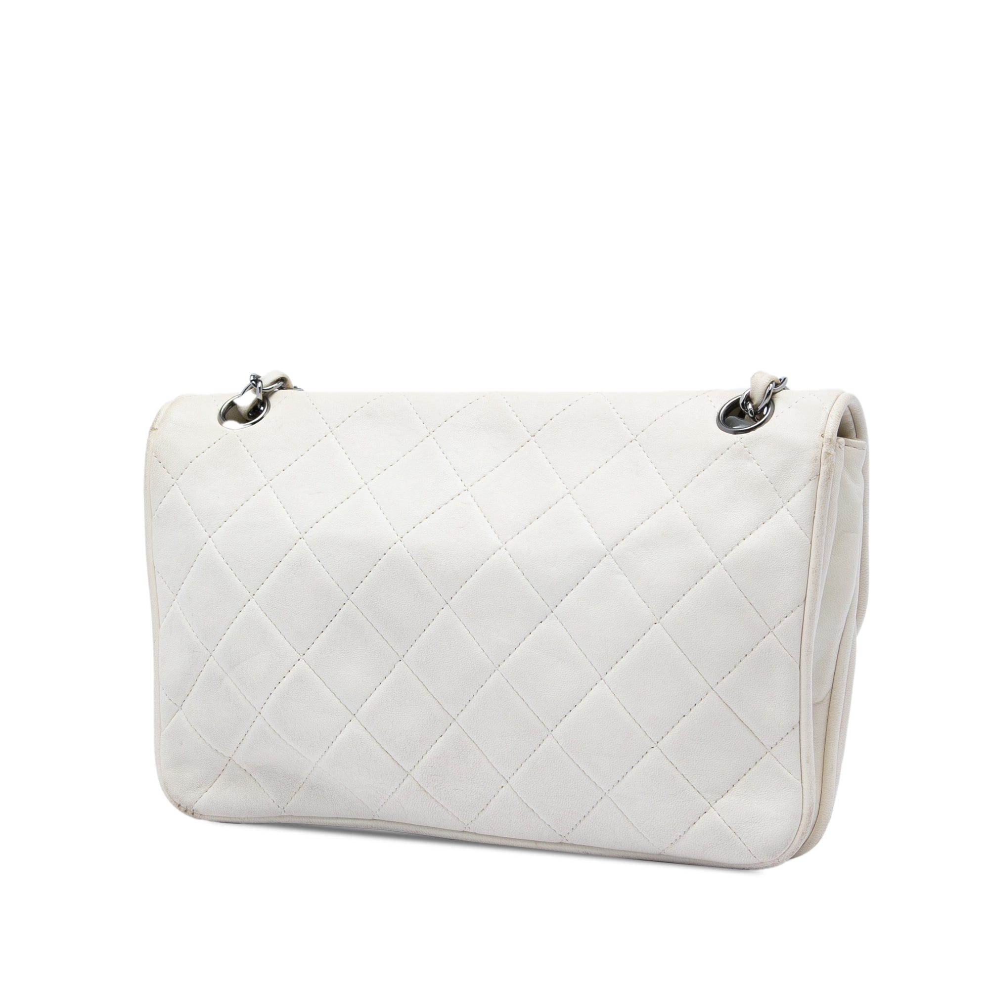Chanel CC Quilted Lambskin Double Turnlock Flap