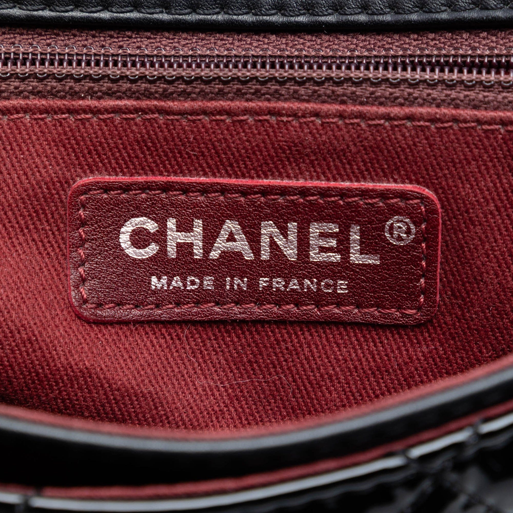 Chanel Medium Quilted Patent Bubble CC Flap