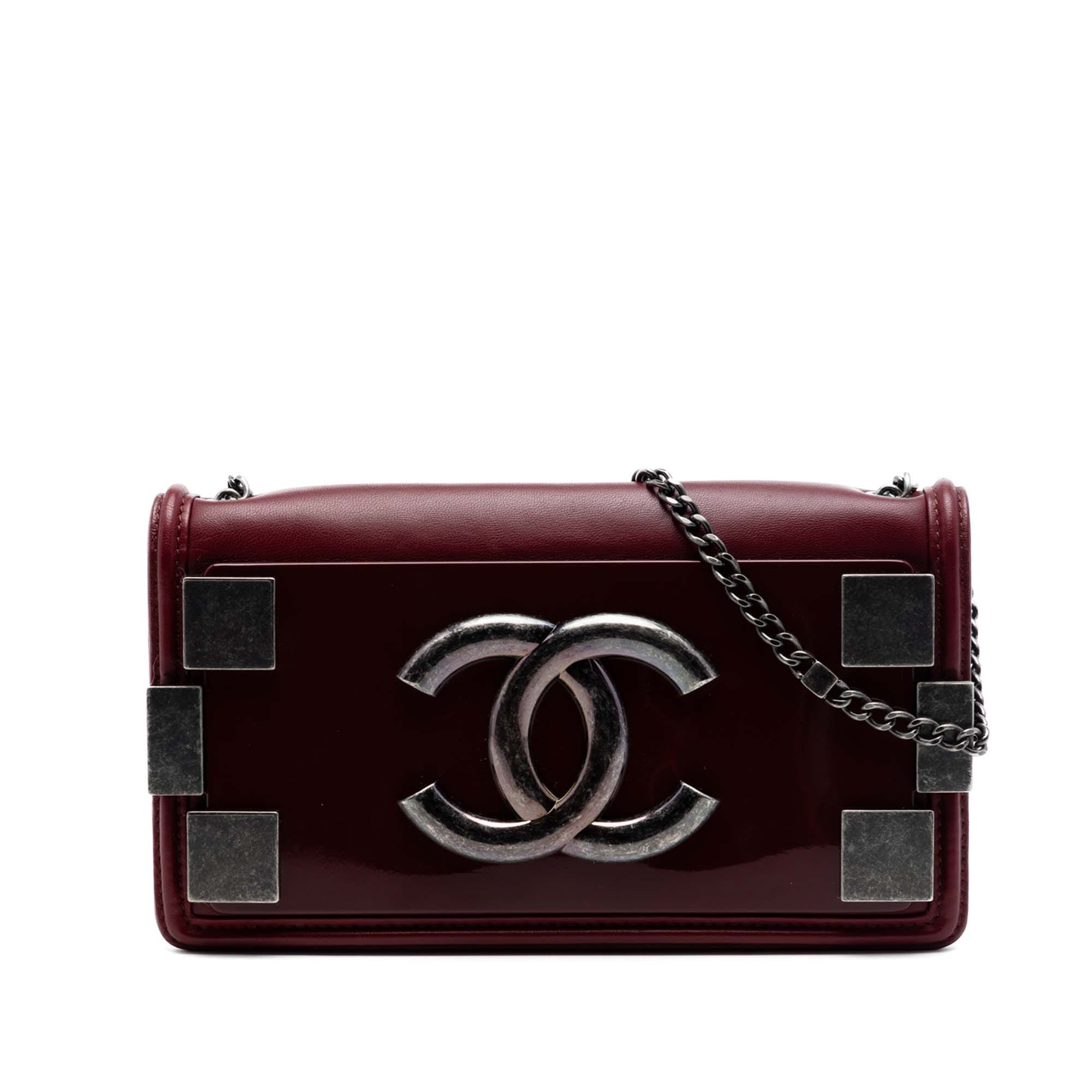Chanel Lambskin and Acrylic Boy Brick Horizontal Flap