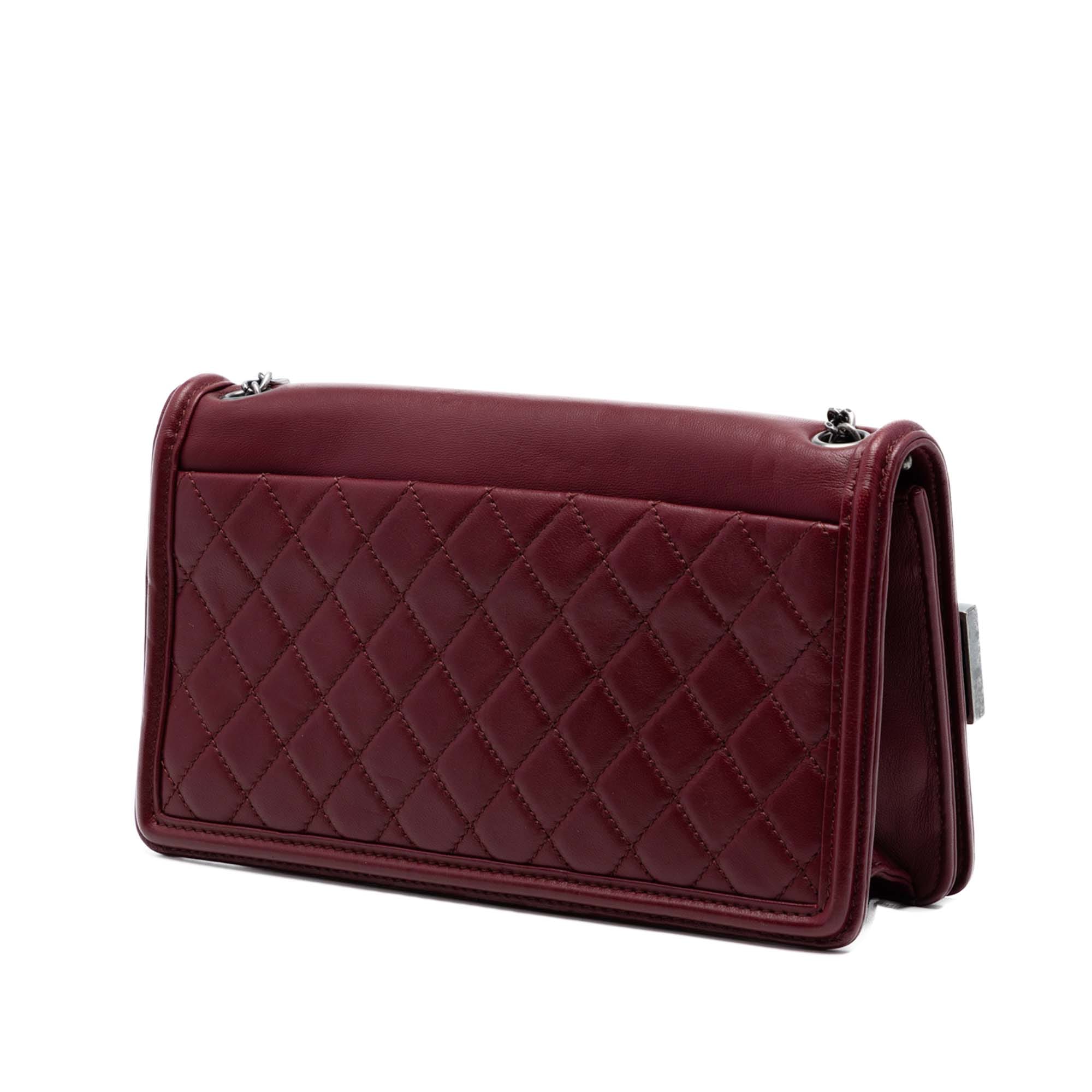 Chanel Lambskin and Acrylic Boy Brick Horizontal Flap