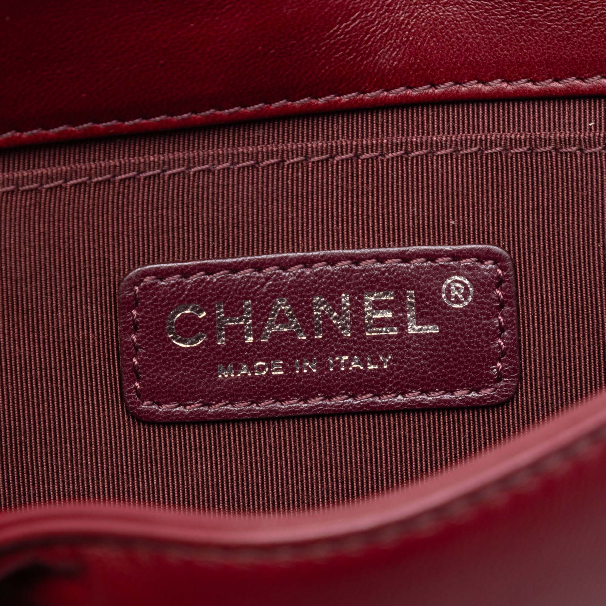 Chanel Lambskin and Acrylic Boy Brick Horizontal Flap