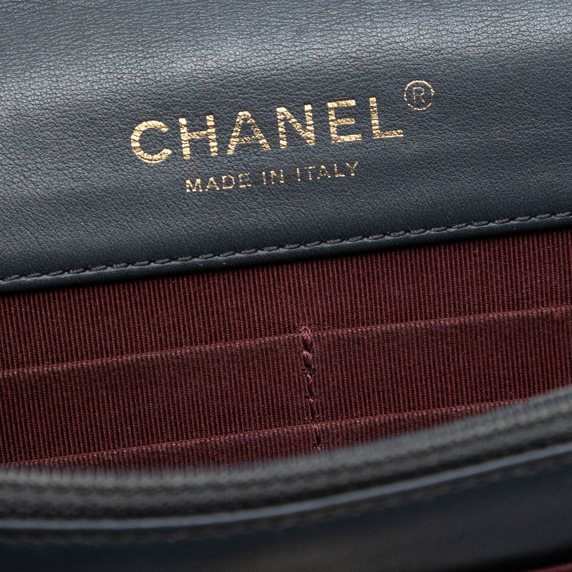 Chanel Quilted Patent Golden Class Wallet on Chain