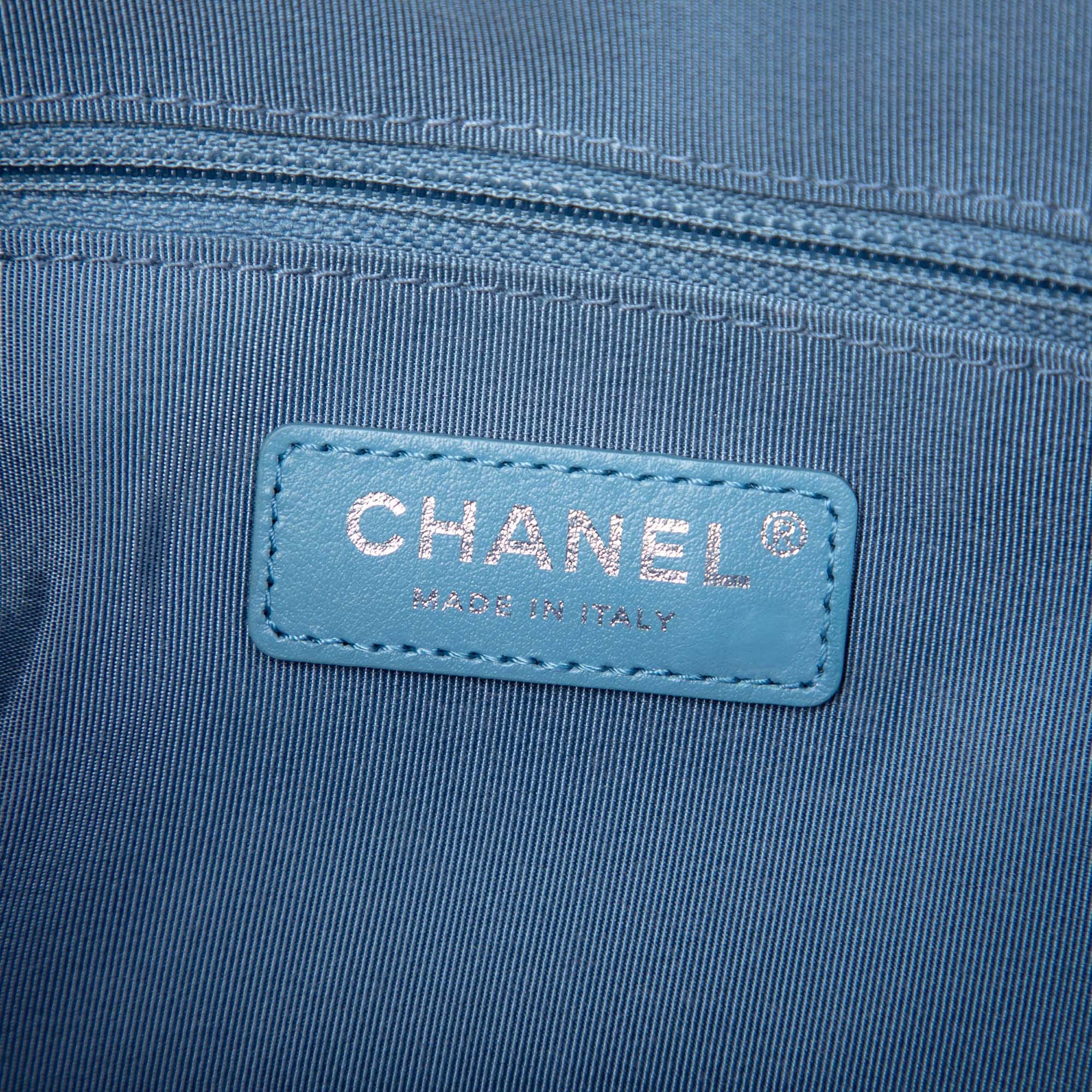 Chanel Medium Quilted Iridescent Lambskin and Calfskin Gabrielle Hobo