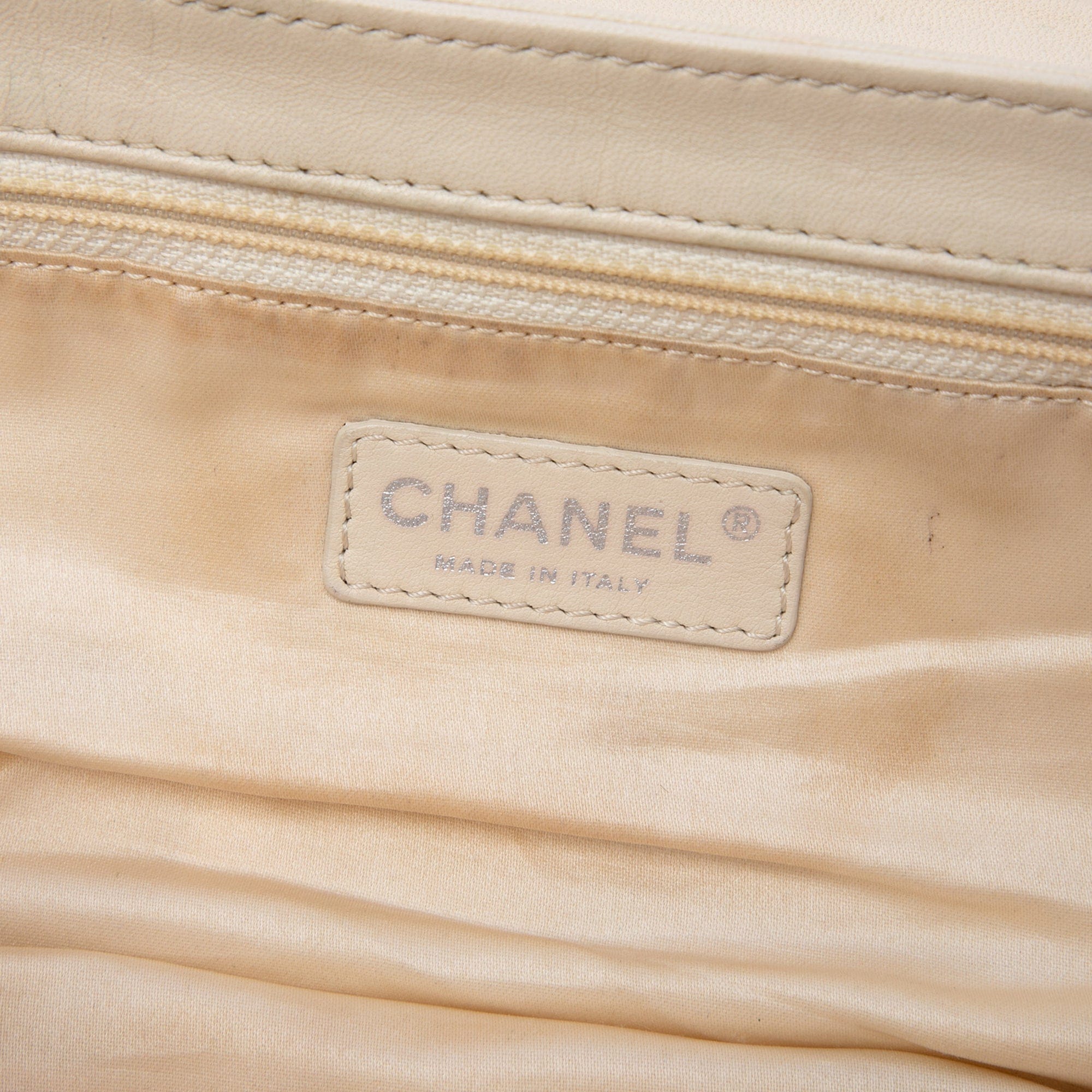 Chanel Quilted Lambskin East West Mademoiselle Flap