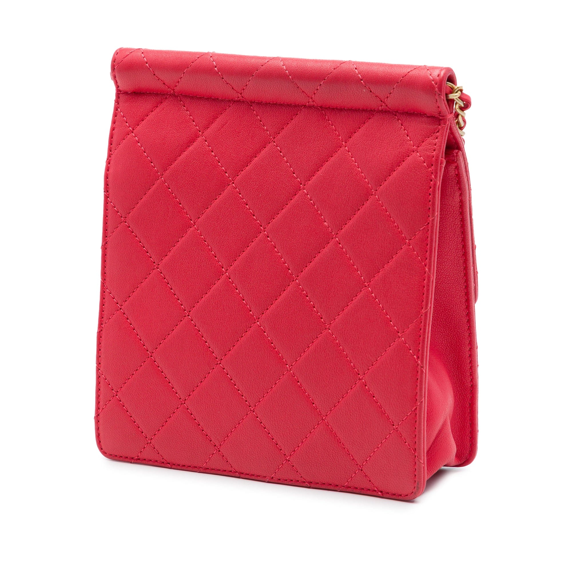 Chanel Small Quilted Lambskin Chic Pearls Flap