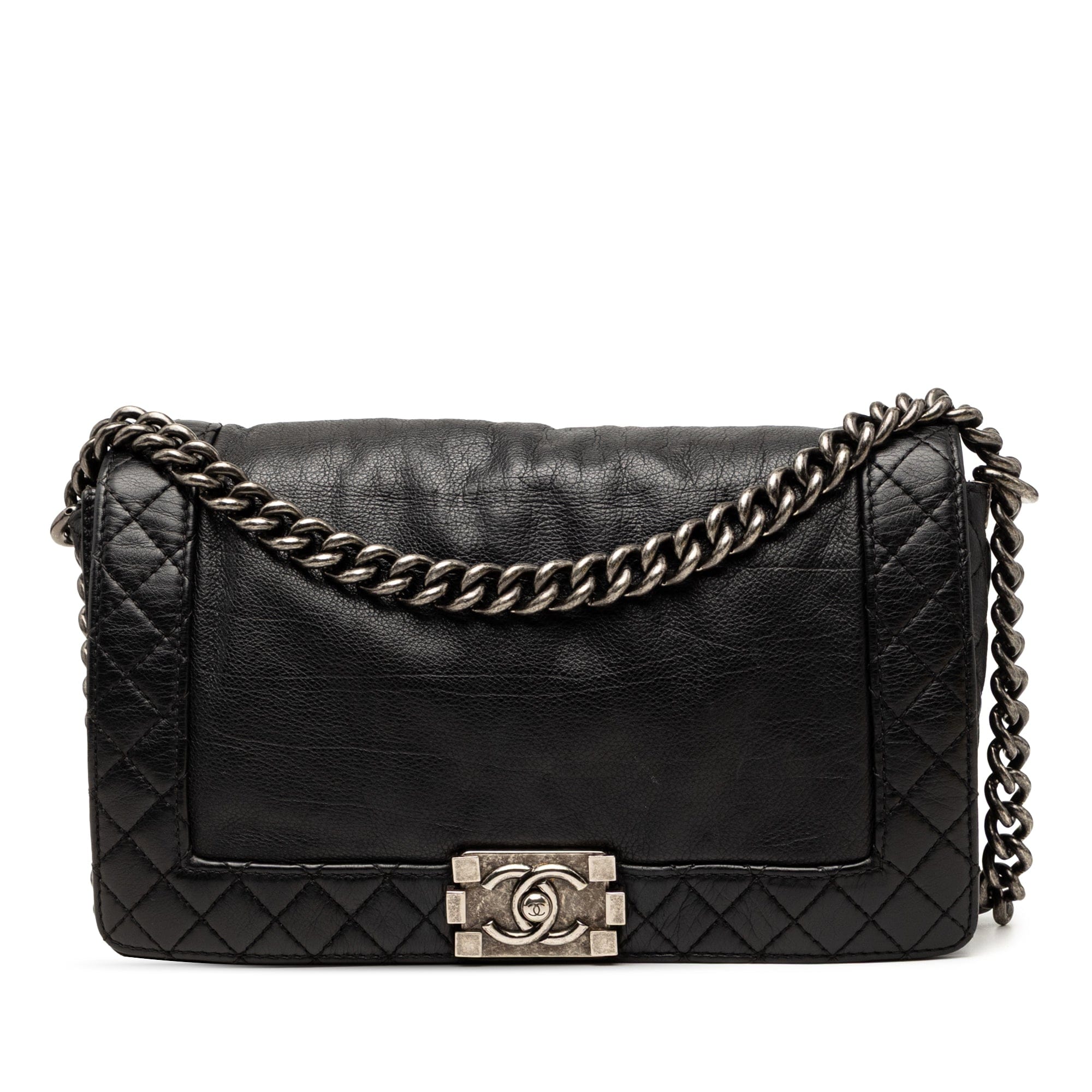 Chanel Medium Calfskin Boy Reverso Flap