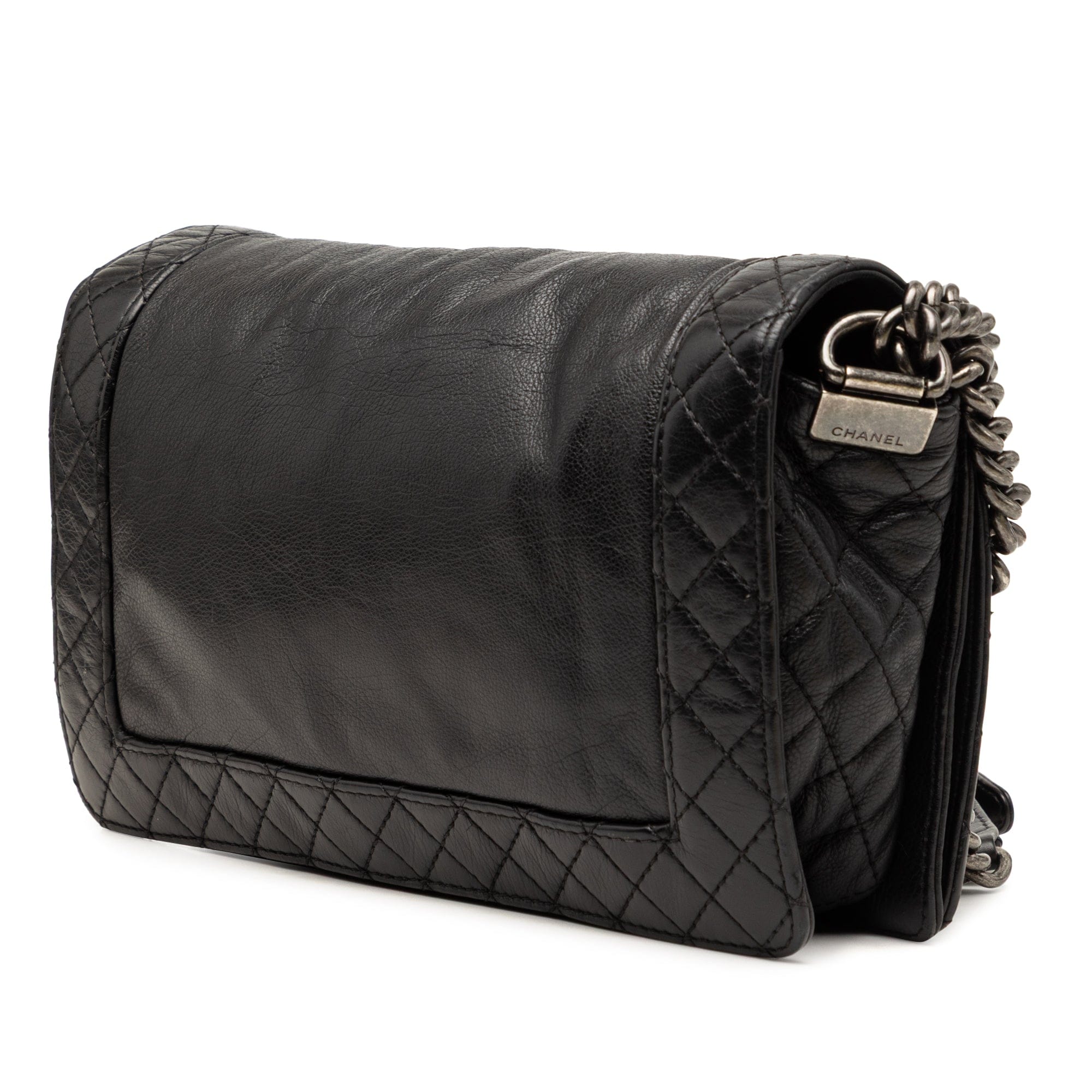 Chanel Medium Calfskin Boy Reverso Flap