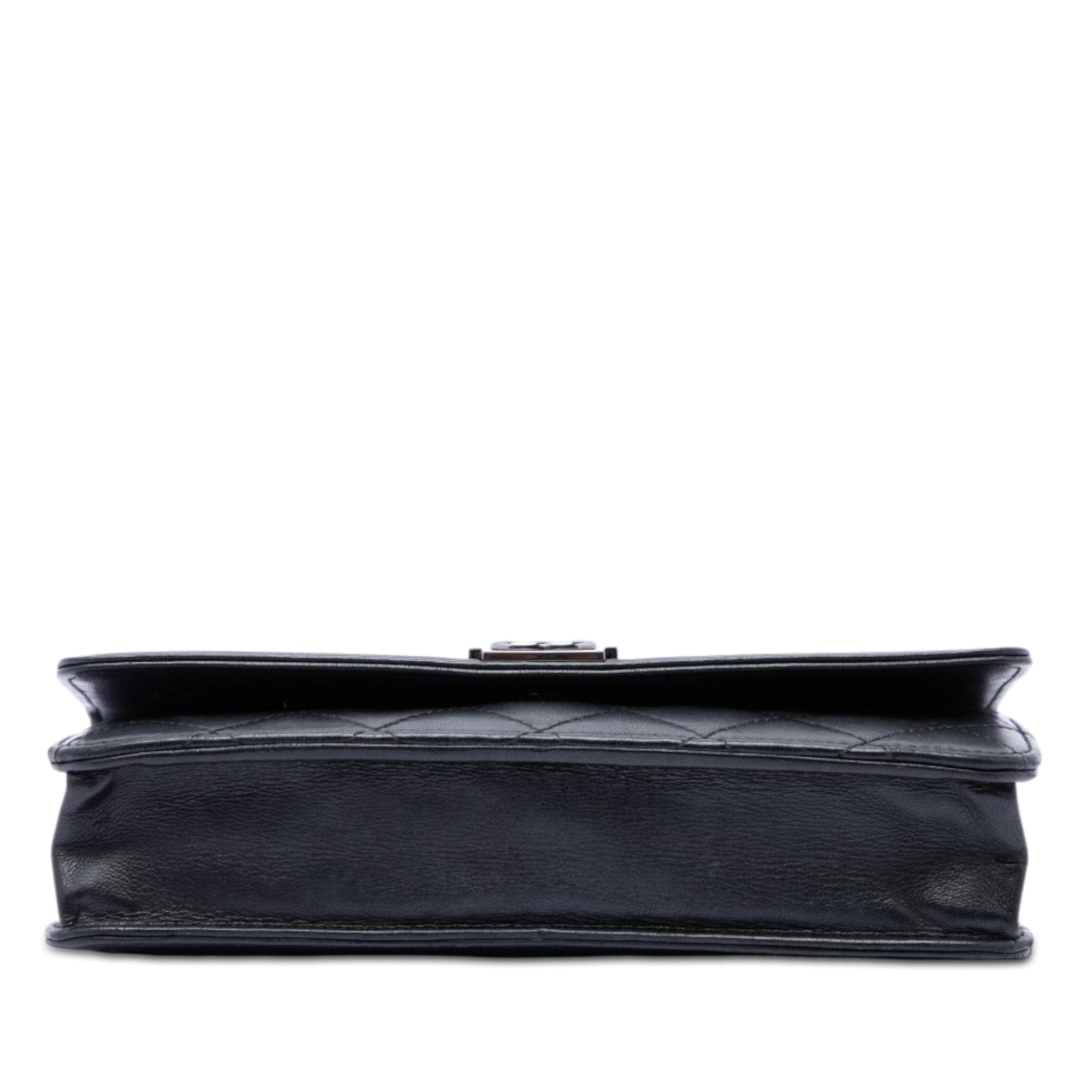 Chanel Quilted Lambskin Boy Wallet On Chain