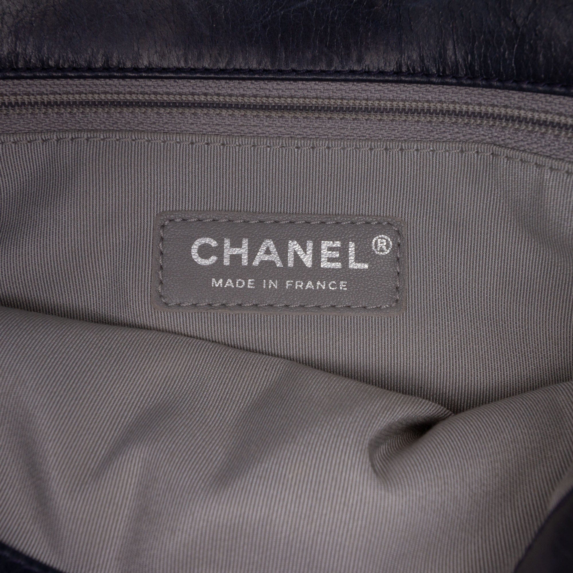 Chanel Large Vertical Quilted Lambskin Stitched Single Flap