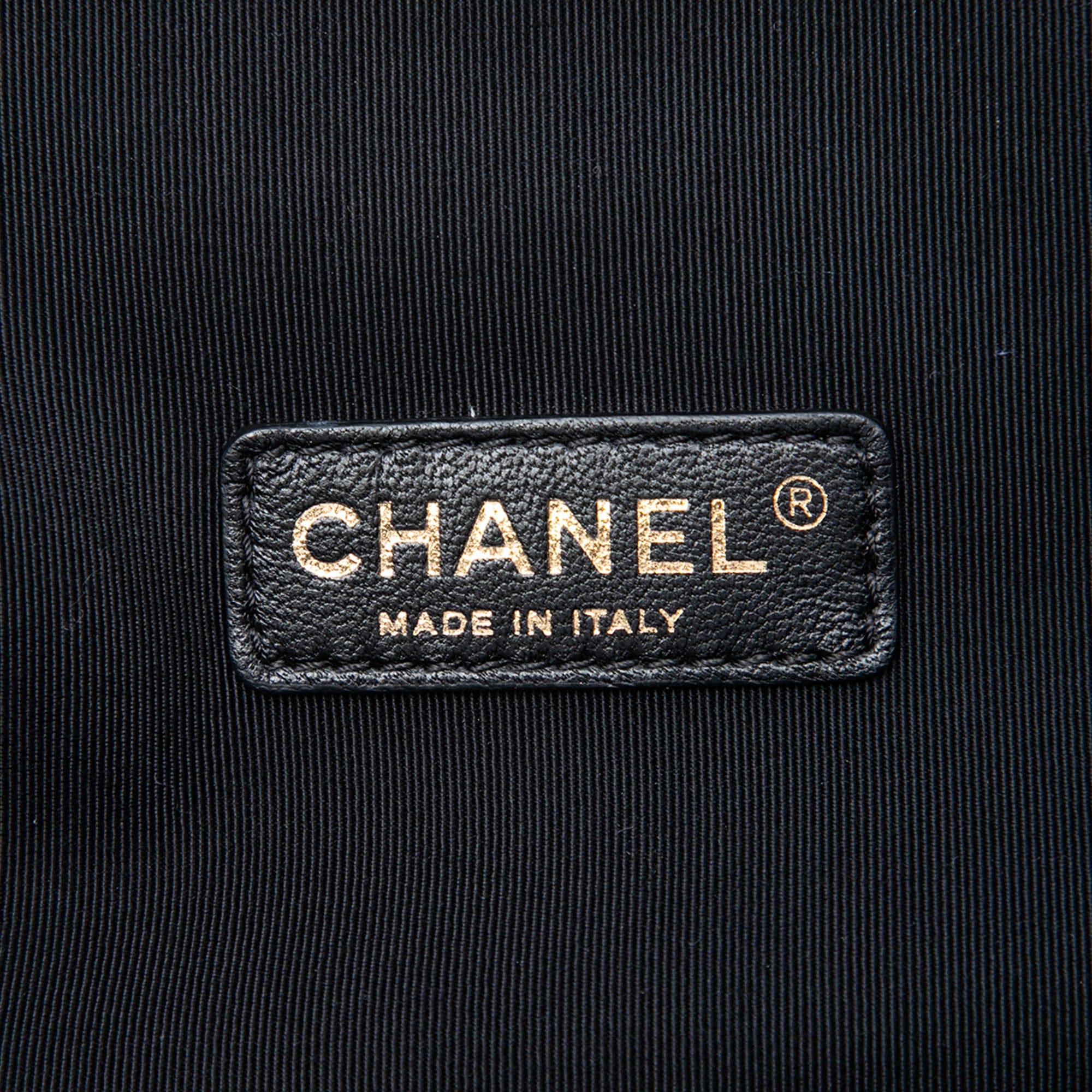 Chanel Tricolor Quilted Lambskin Graphic Camera Case Bag