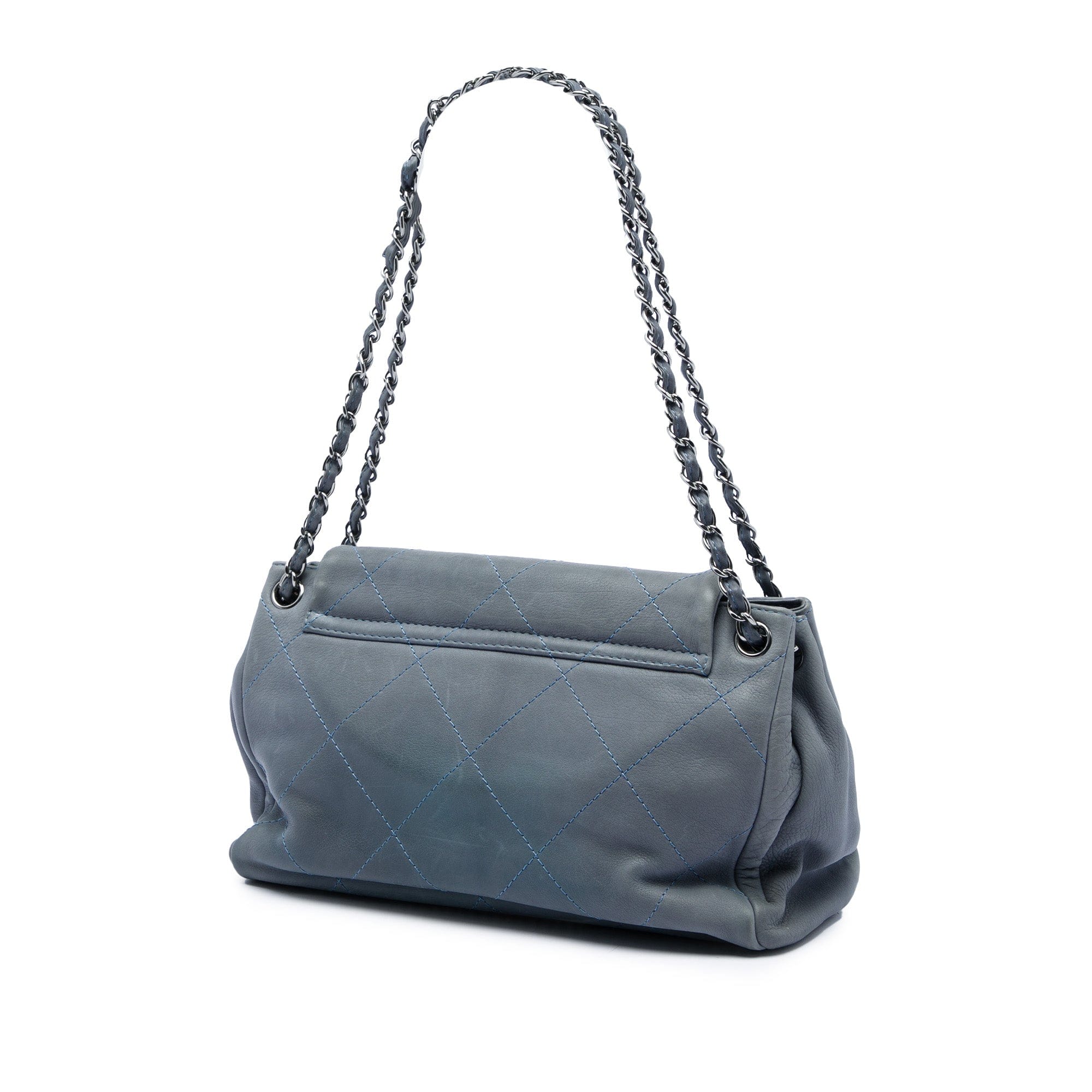 Chanel Quilted Calfskin Hamptons Accordion Flap