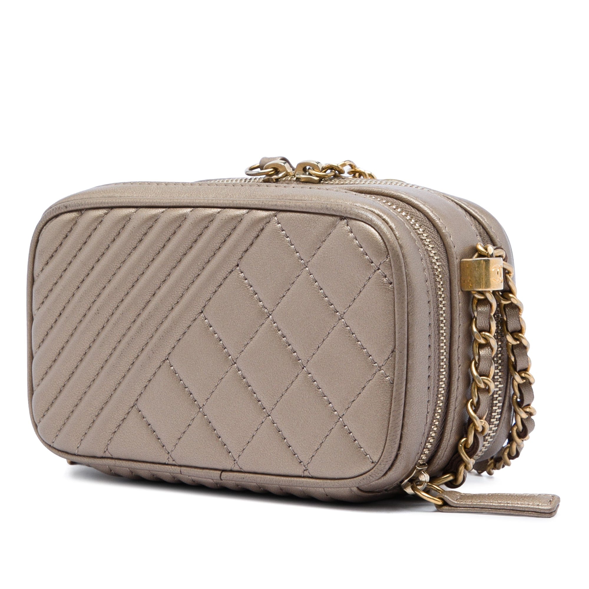 Chanel Mini Quilted Lambskin Coco Boy Camera Bag