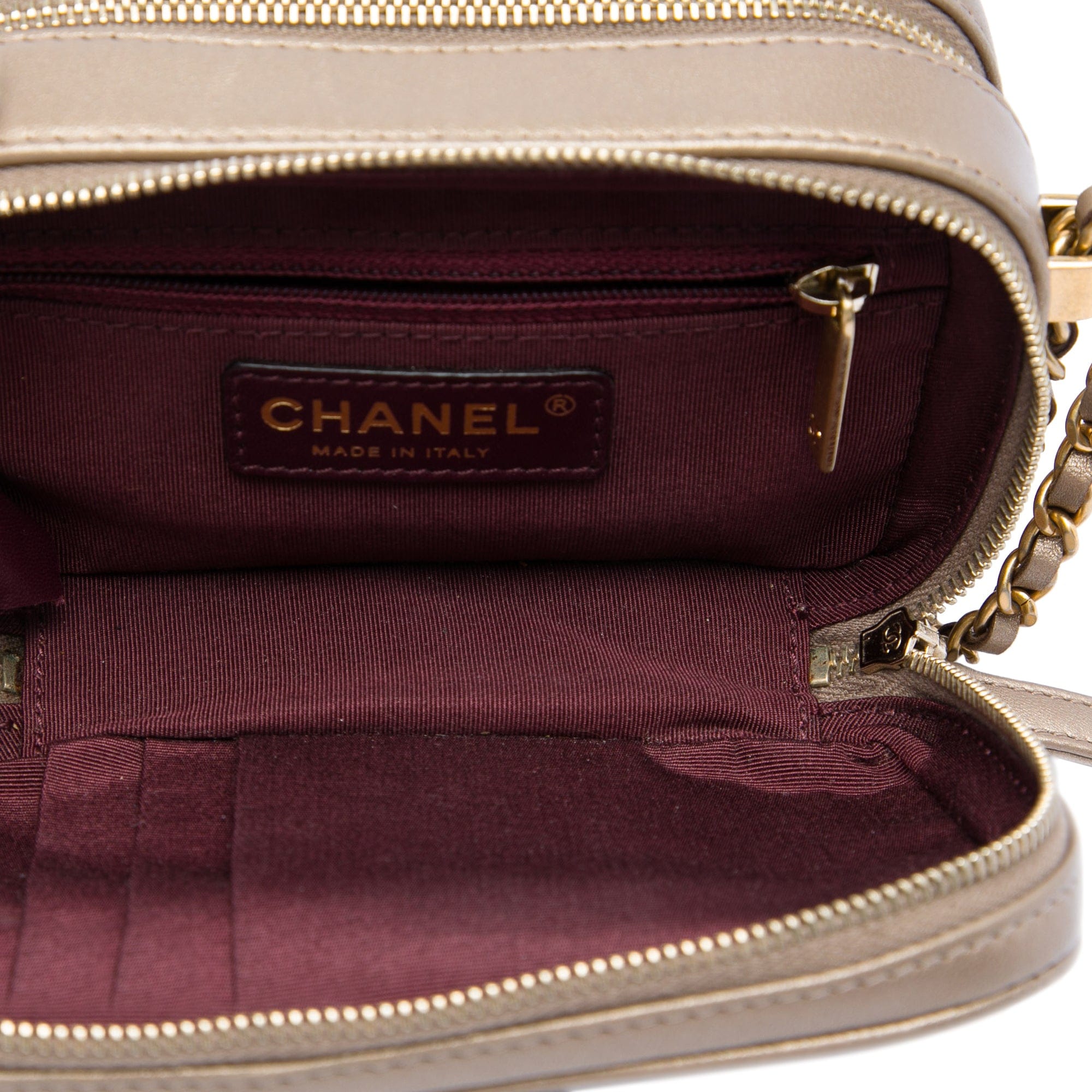 Chanel Mini Quilted Lambskin Coco Boy Camera Bag
