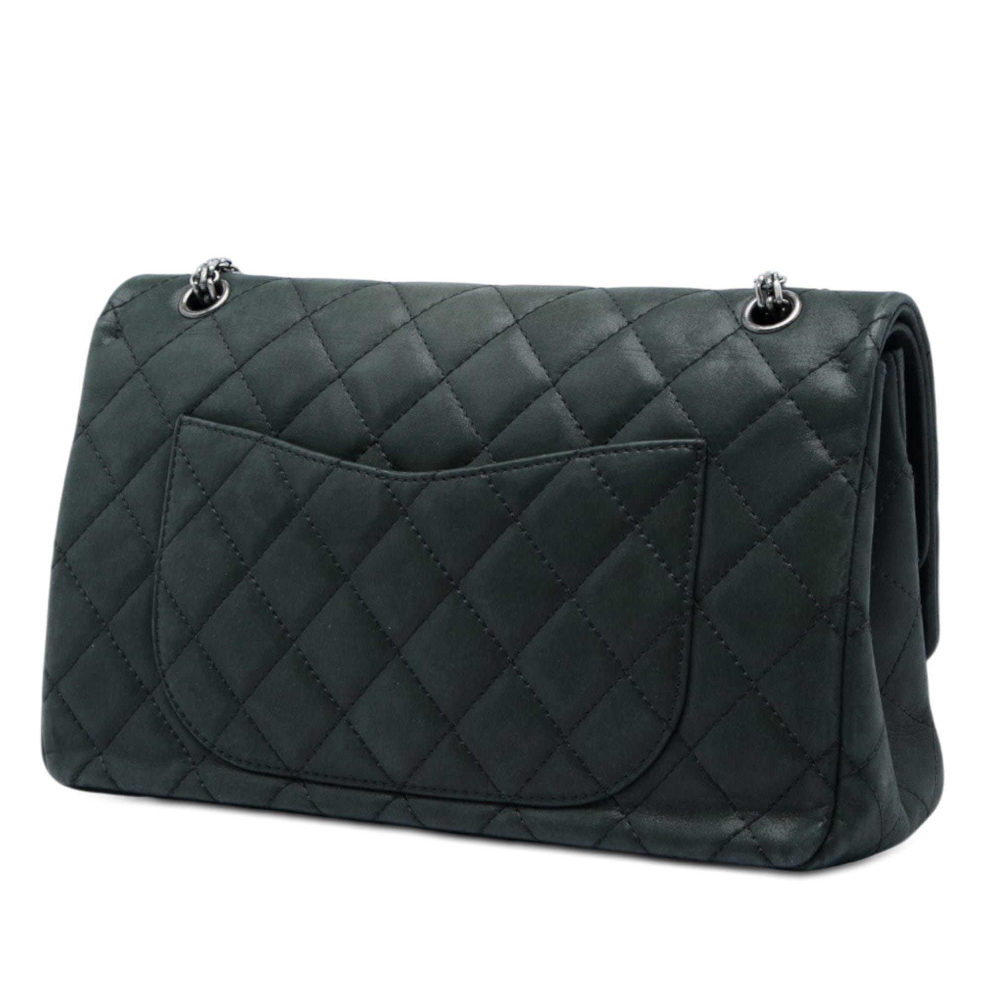 Chanel Quilted Iridescent Lambskin Reissue 2.55 Bijoux Chain Double Flap 227