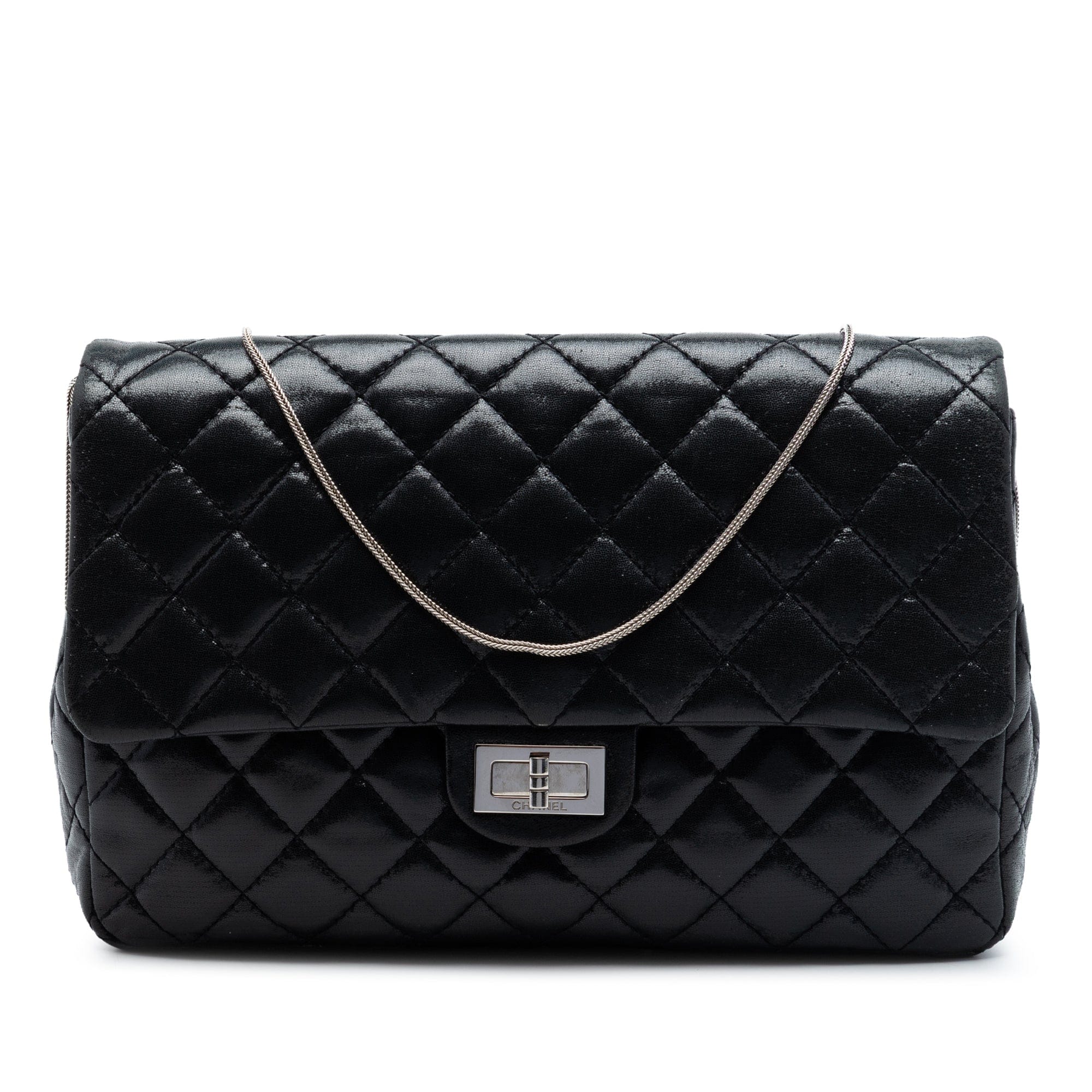 Chanel Quilted Iridescent Lambskin Reissue 2.55 Chain Flap