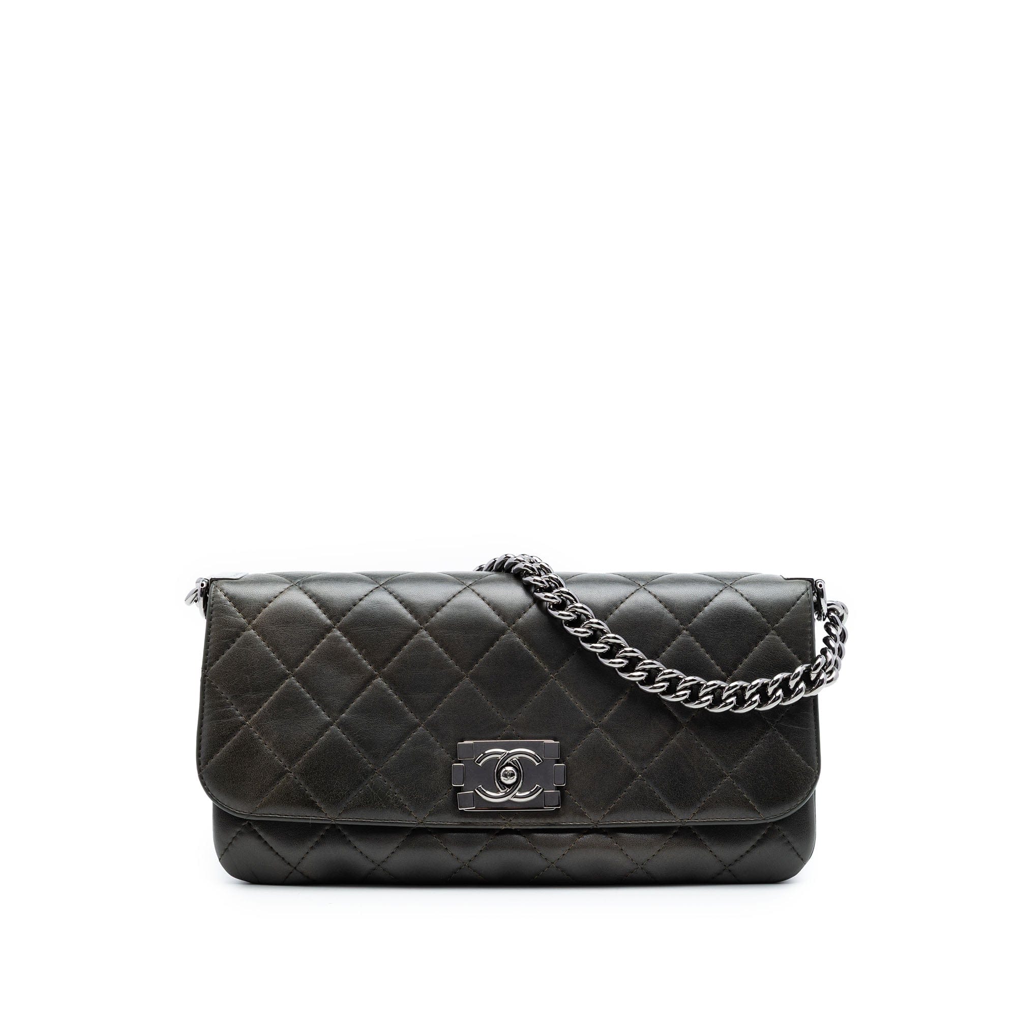 Chanel Quilted Lambskin Boy Accordion Flap