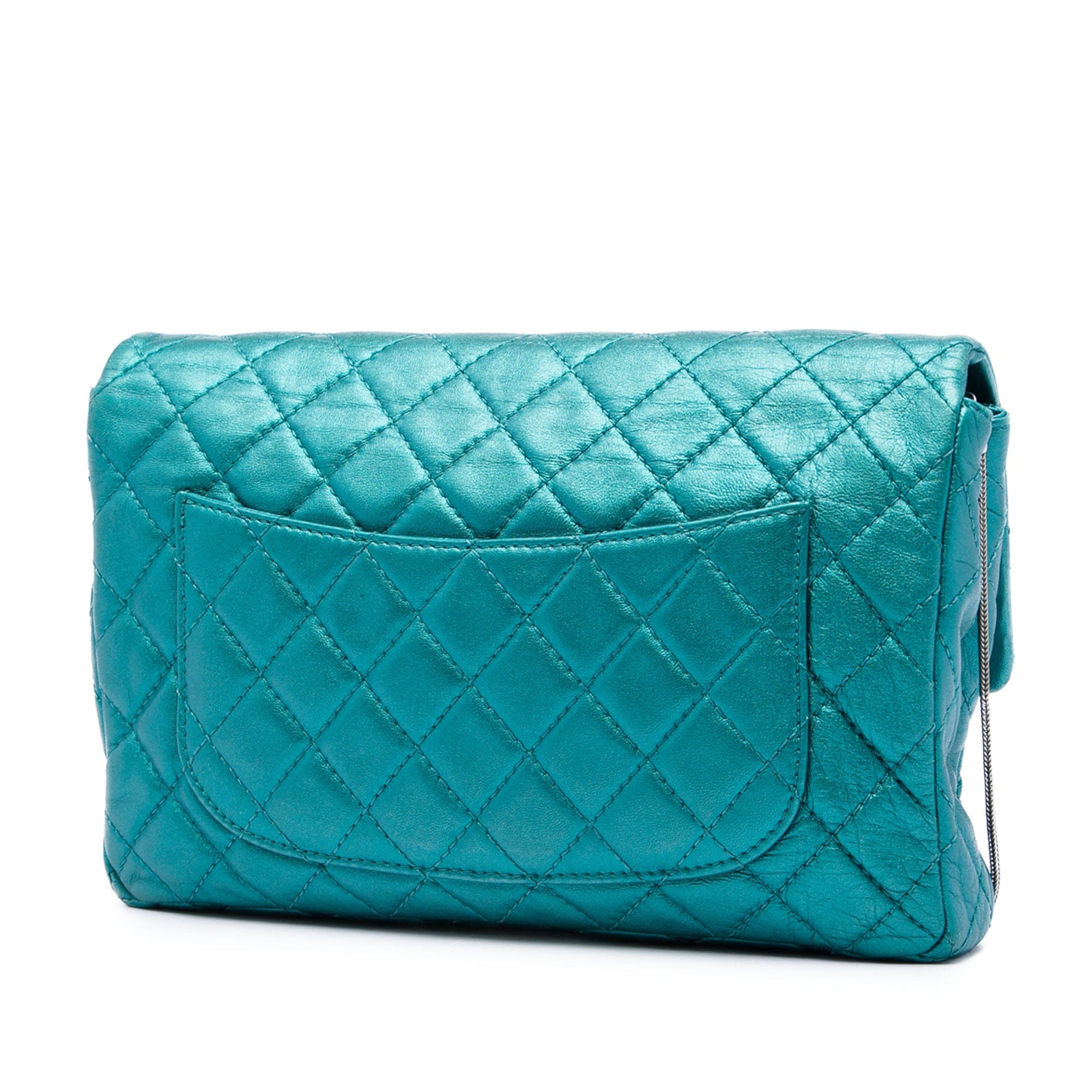 Chanel Quilted Metallic Calfskin Reissue 2.55 Flap 226