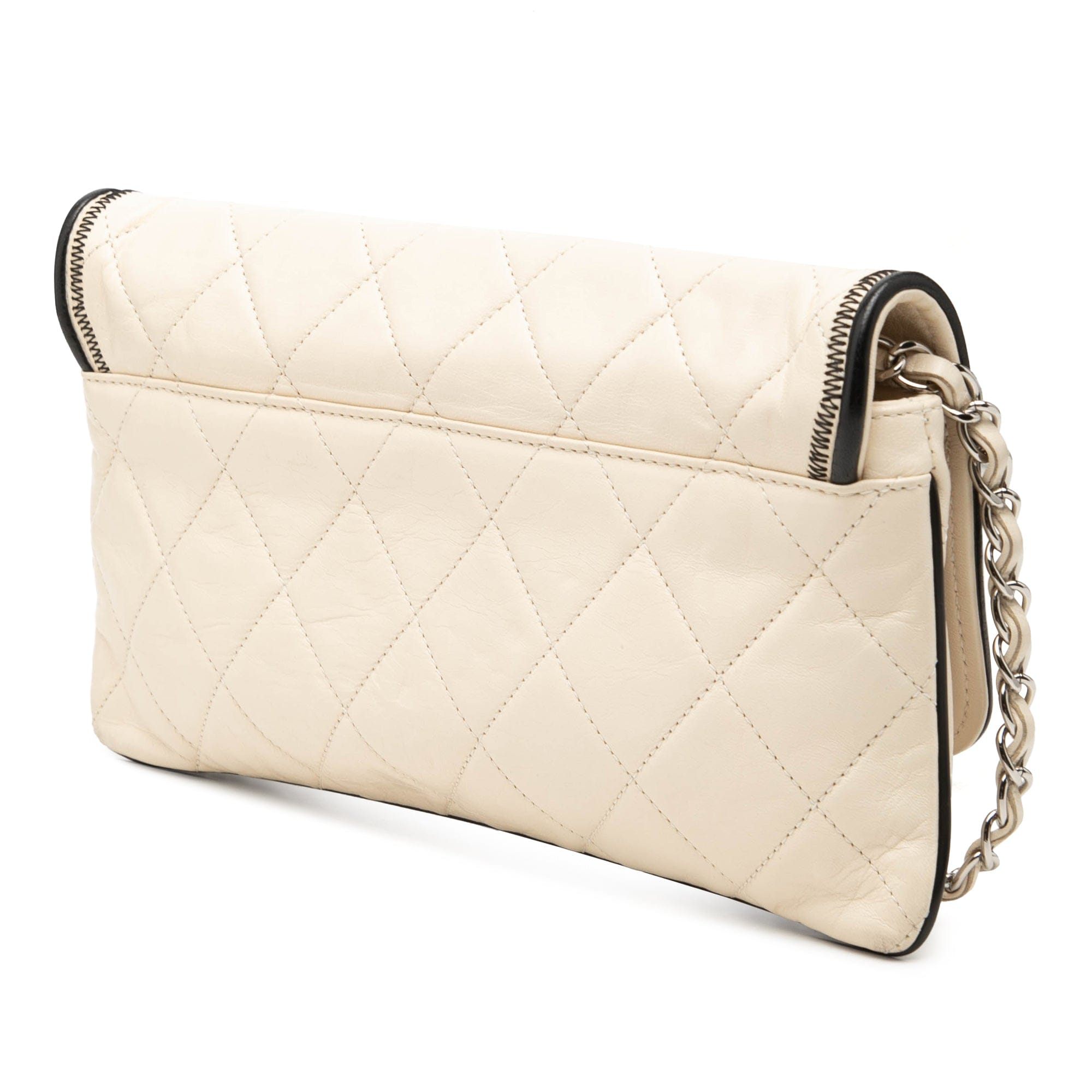 Chanel Quilted Lambskin Reissue East West Flap