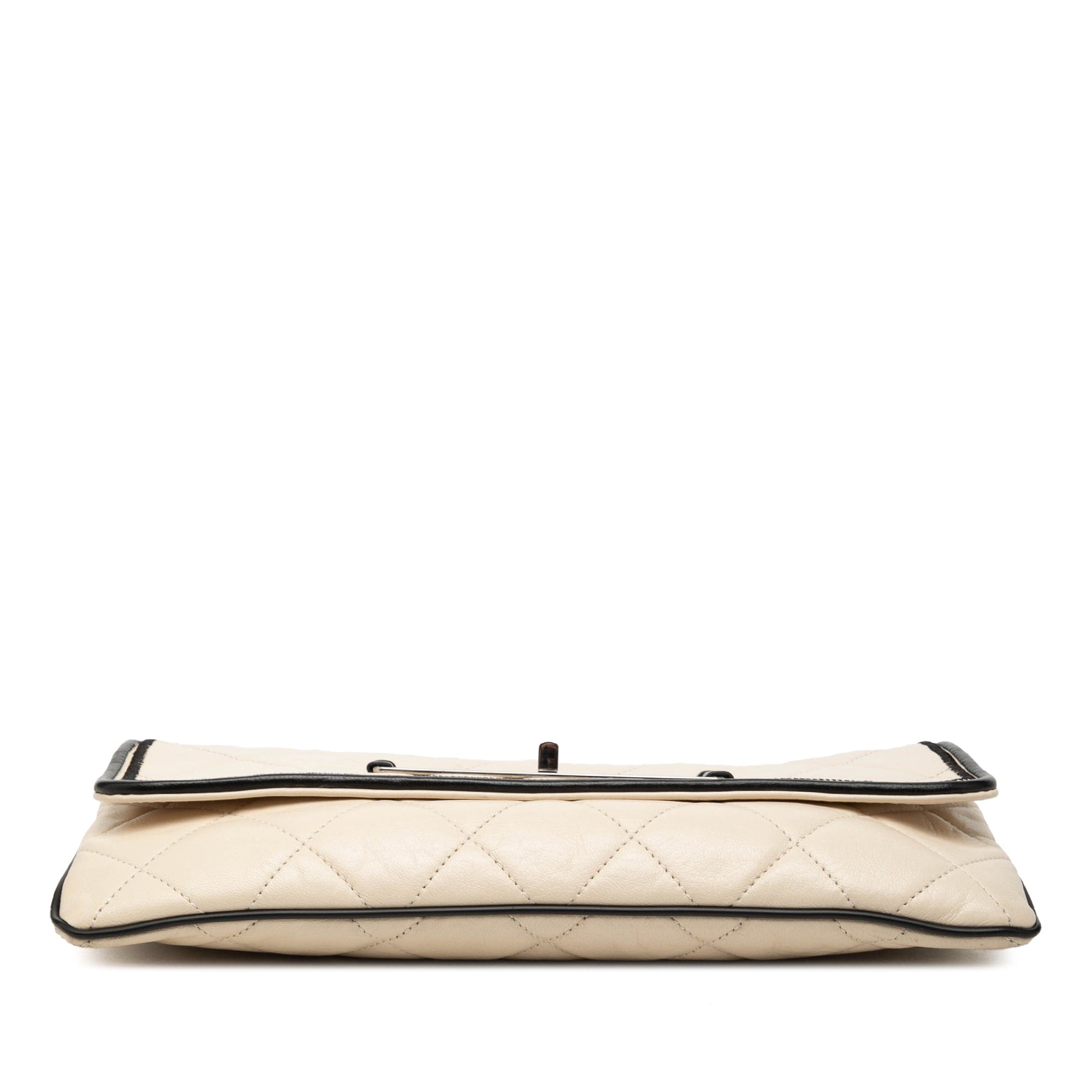 Chanel Quilted Lambskin Reissue East West Flap