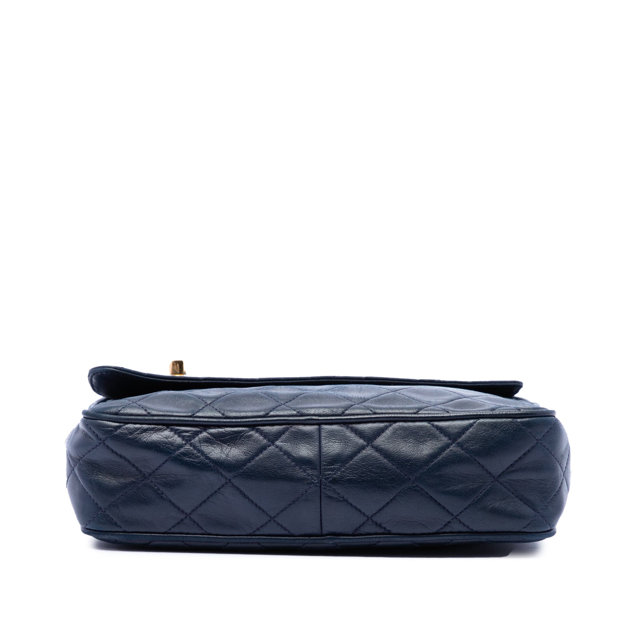 Chanel CC Quilted Lambskin Tassel Camera Bag
